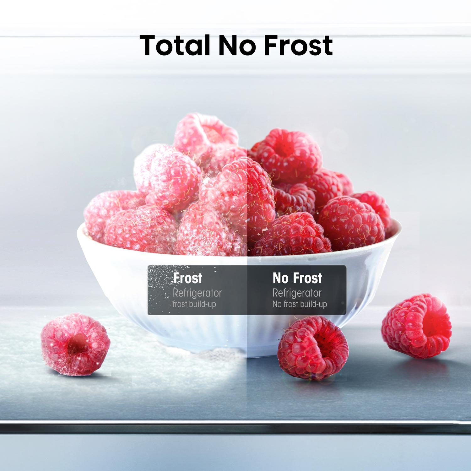 Hisense RS840N4WFE 60/40 91cm Frost Free American Fridge Freezer - Black Stainless Steel thumbnail image