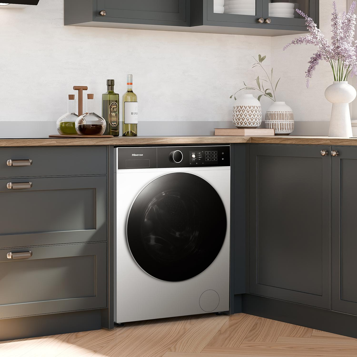 Hisense WF5I9043BWFS 9kg 1400 Spin Washing Machine thumbnail image