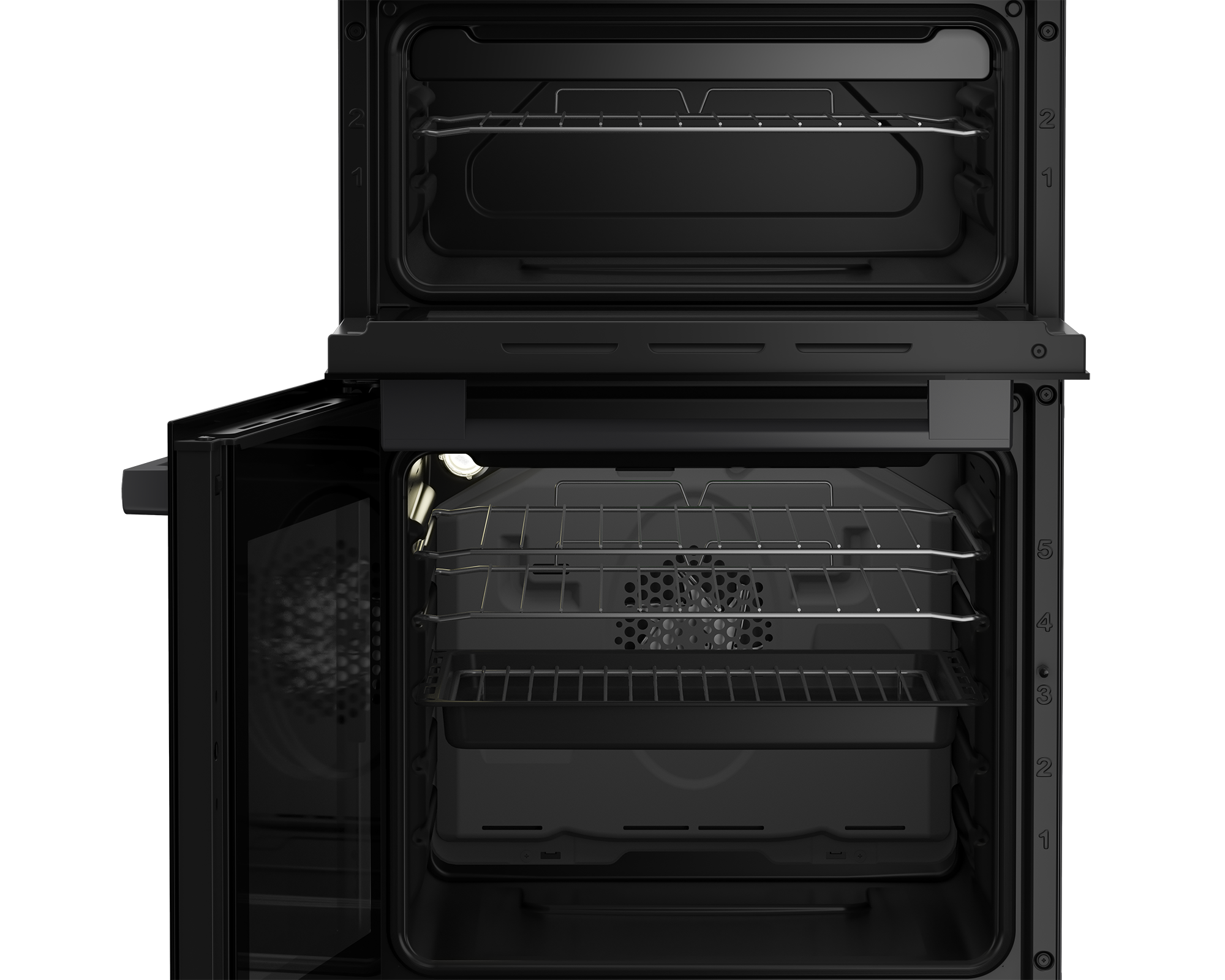 Blomberg HKS951N 50cm Double Oven Electric Cooker with Ceramic Hob - Anthracite thumbnail image
