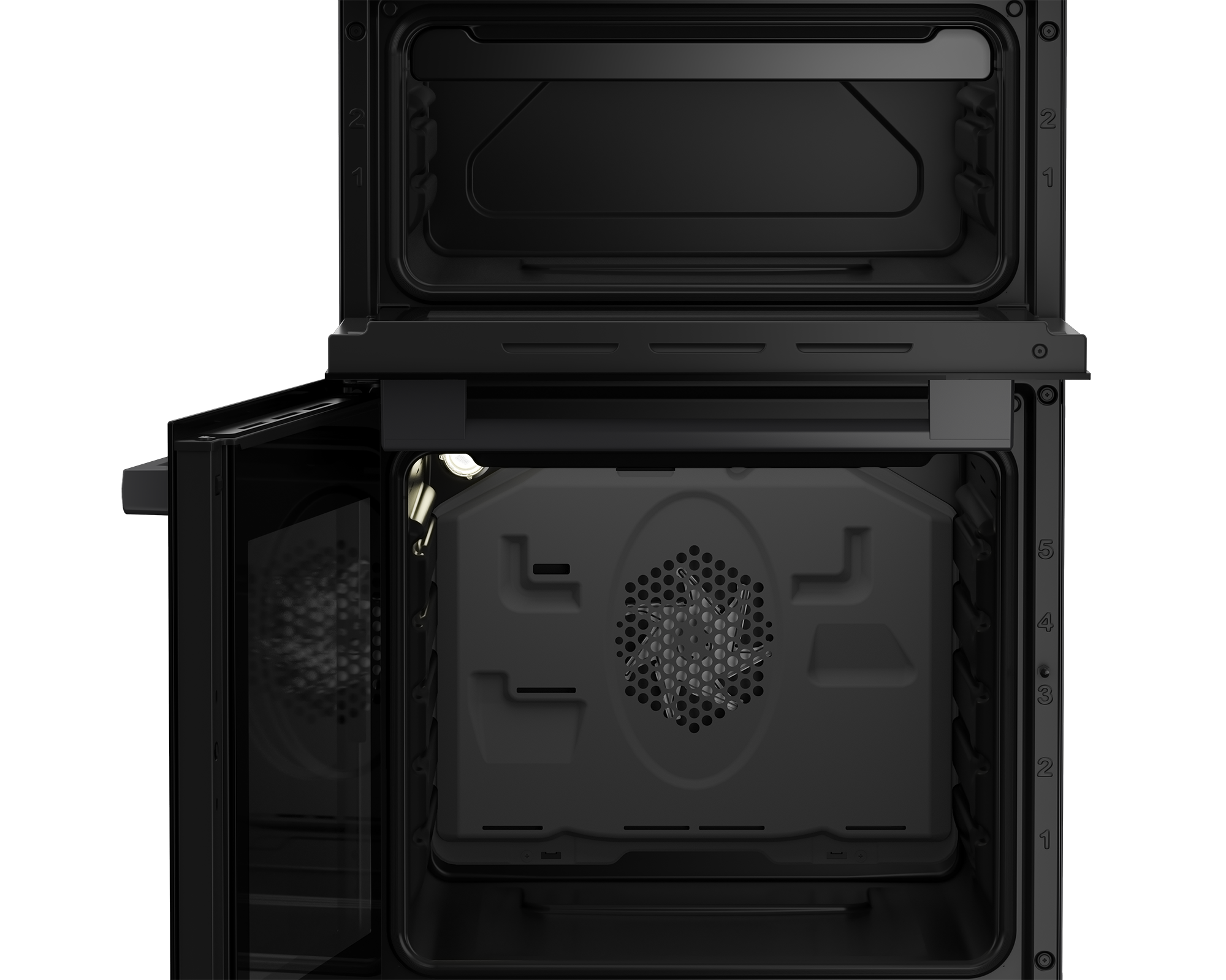 Blomberg HKS951N 50cm Double Oven Electric Cooker with Ceramic Hob - Anthracite thumbnail image