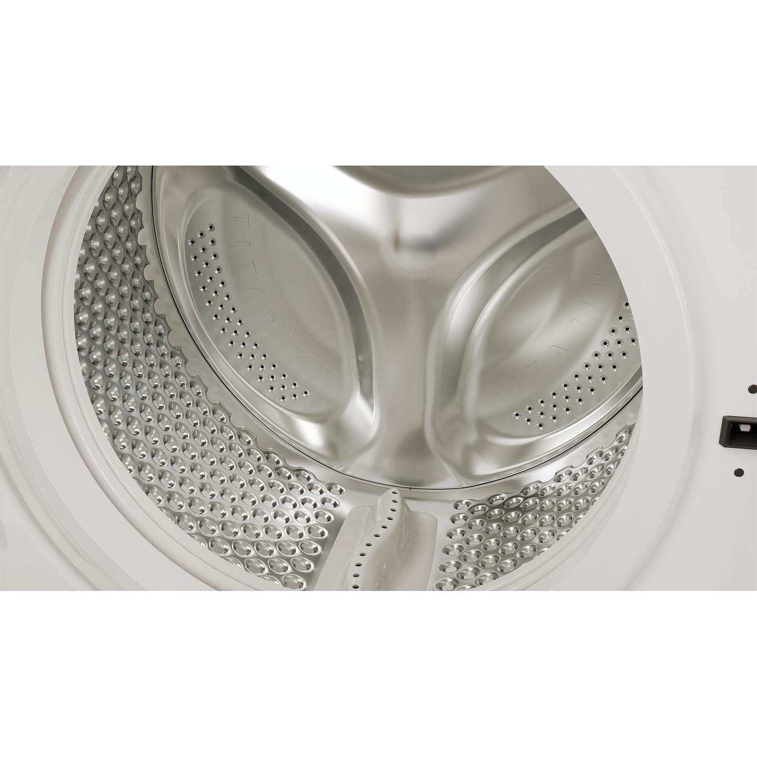 Hotpoint BIWDHG961485 9kg/6kg 1400 Spin Integrated Washer Dryer - White thumbnail image