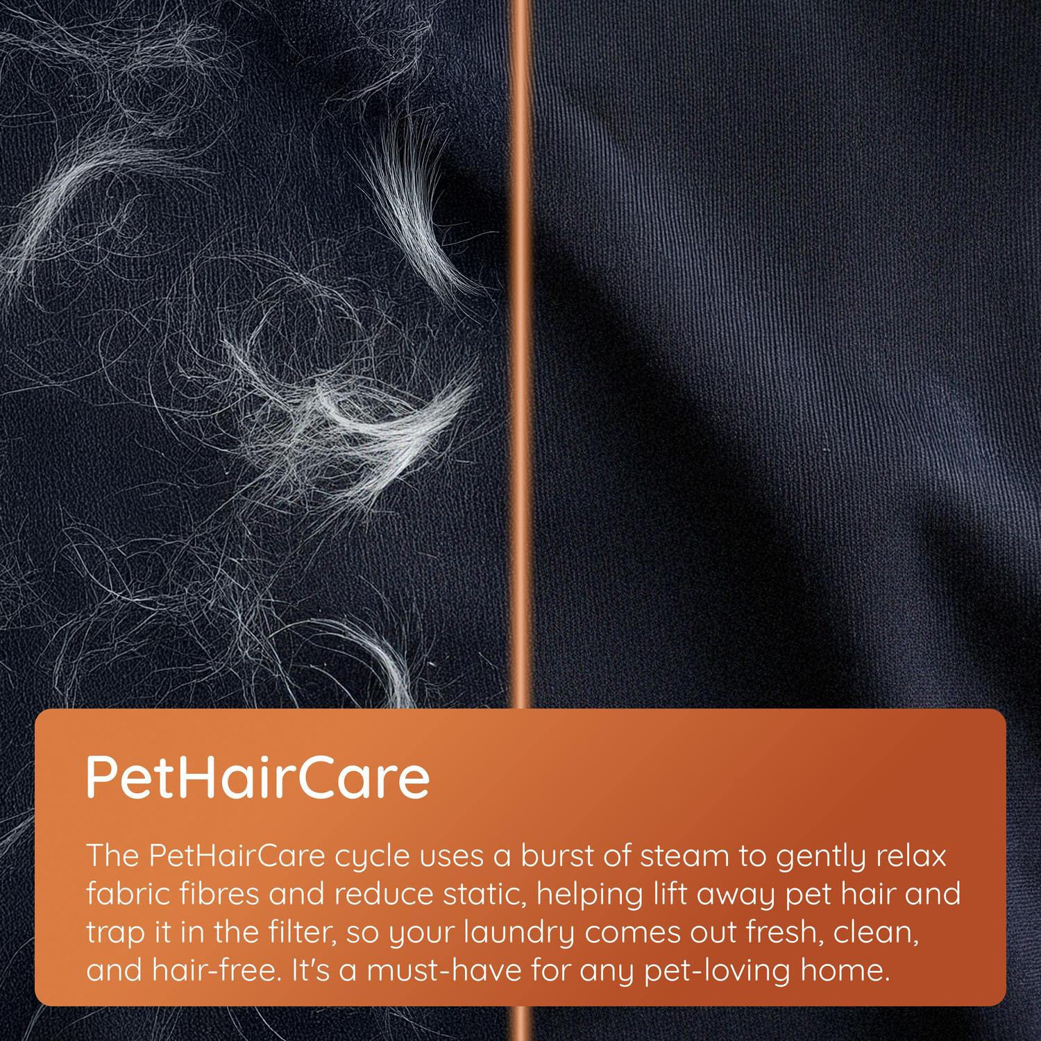 Hotpoint CHD93MWWUK 9kg Heat Pump Tumble Dryer with PetHairCare - White thumbnail image