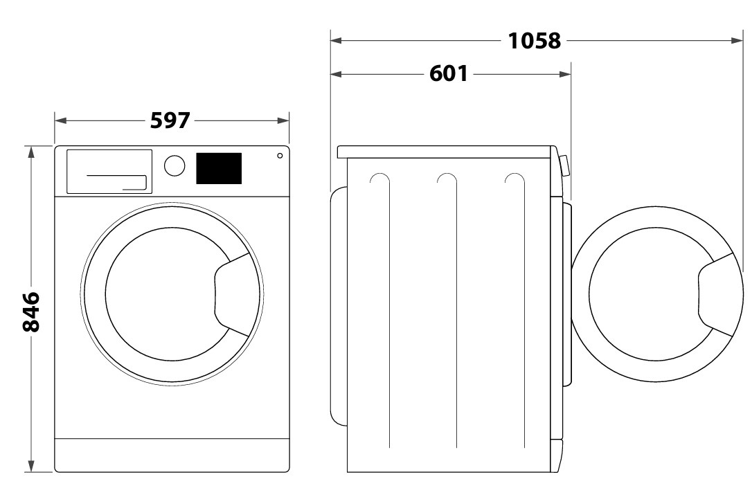 Hotpoint CHDC92WWGDUK 9kg Condenser Tumble Dryer - White thumbnail image