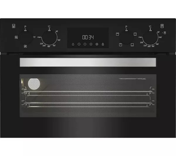 Hotpoint DIH 10D B 59.4cm Built In Electric Fan Double Oven - Black thumbnail image