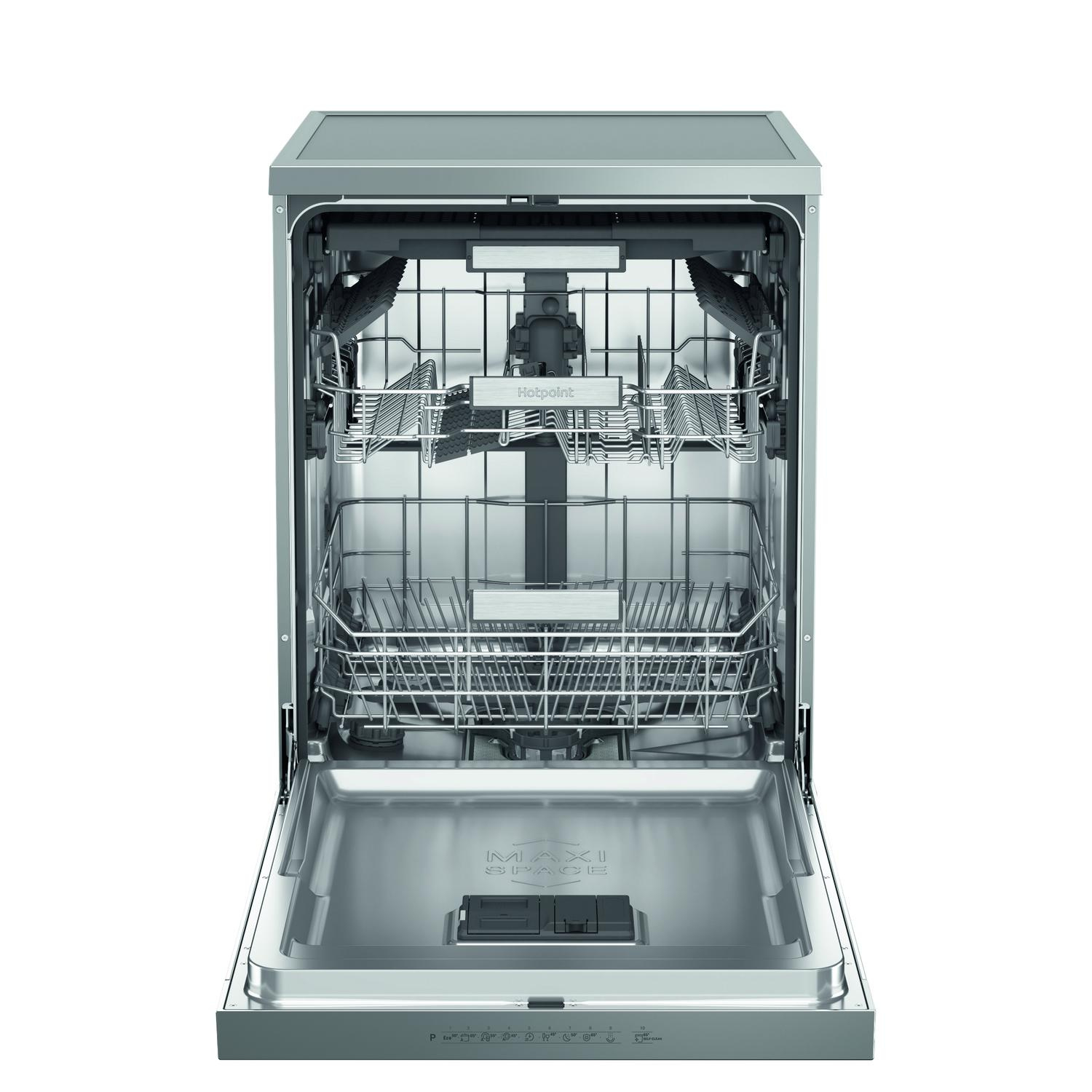 Hotpoint H7FHP43XUK Dishwasher - Inox - 15 Place Settings thumbnail image