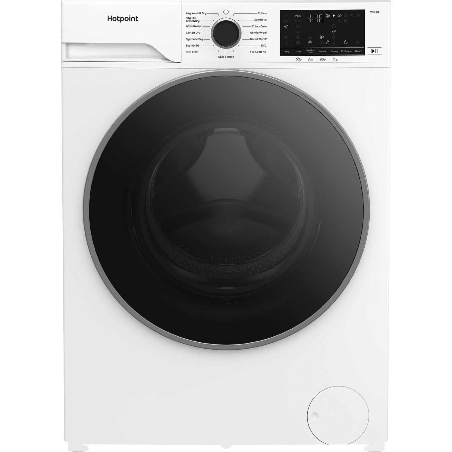 Hotpoint HBD9681ANTSTAIN 9kg/6kg 1400 Spin Washer Dryer thumbnail image