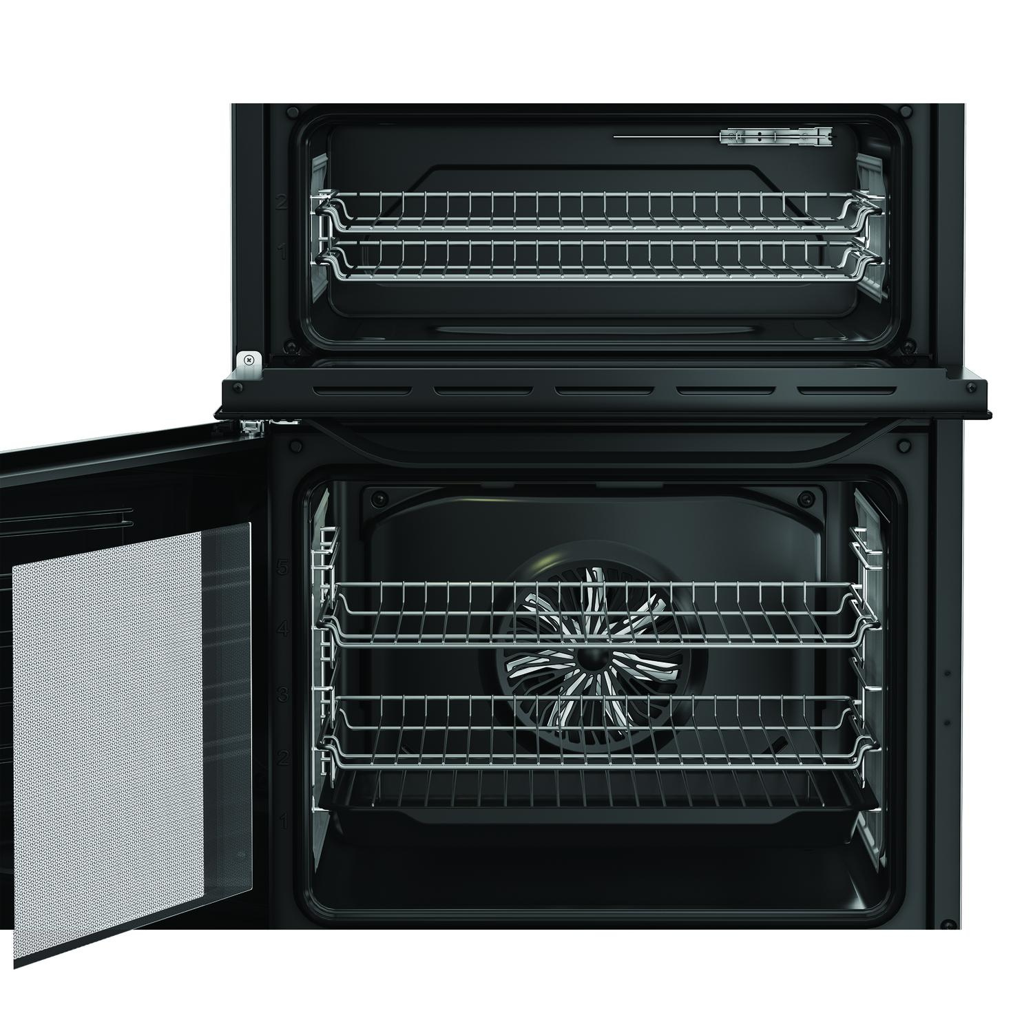Hotpoint HDE6VDC2B1 60cm Double Oven Electric Cooker with Ceramic Hob  thumbnail image