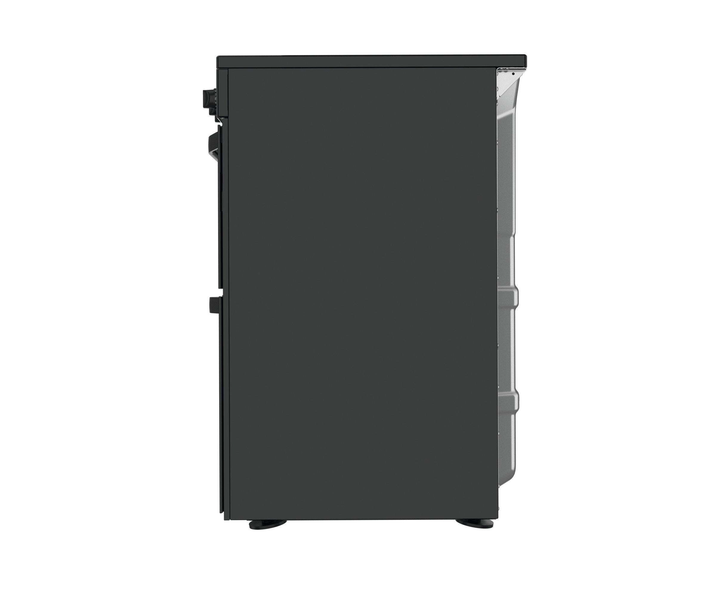Hotpoint HDEU67V9C2B/UK 60cm Double Oven Electric Cooker with Ceramic Hob - Black thumbnail image