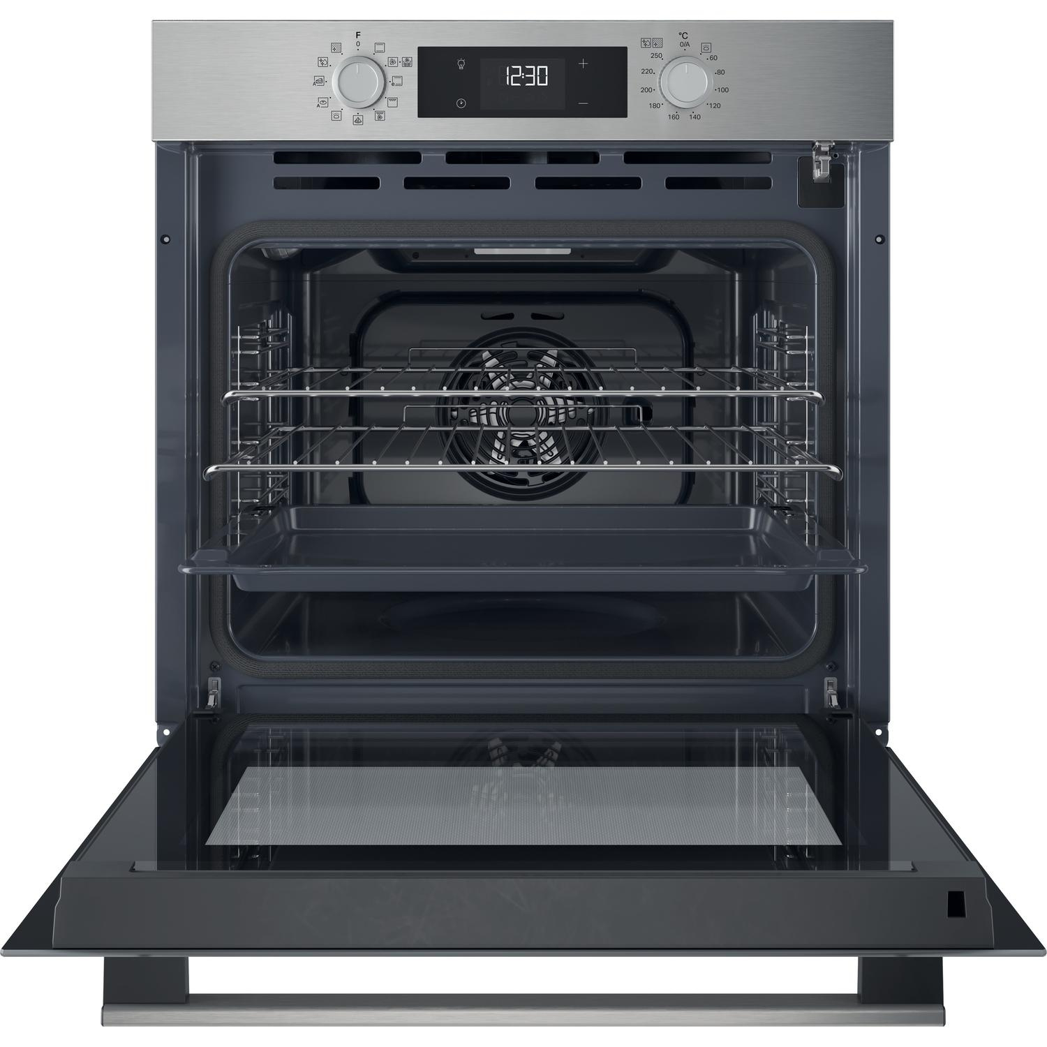 Hotpoint HO278PXUK 59.5cm Built In Electric Single Oven - Silver thumbnail image