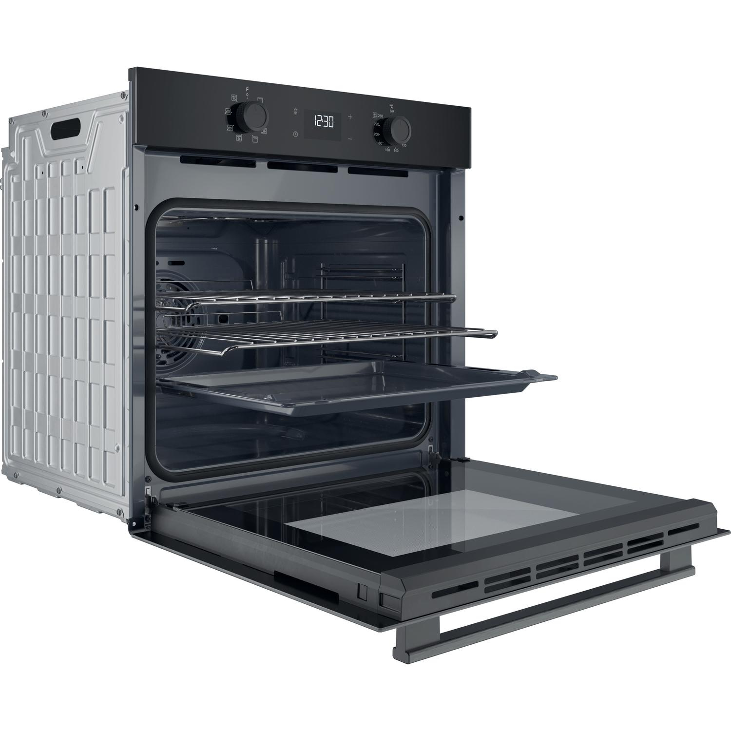 Hotpoint HO455HBUK 59.5cm Built In Electric Single Oven - Black thumbnail image