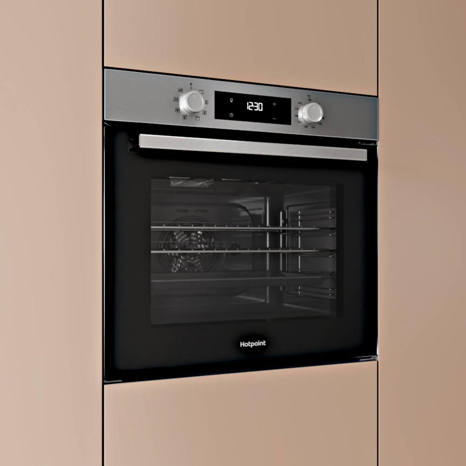 Hotpoint HOEU25CZXUK Built In Electric Single Oven - Stainless Steel thumbnail image
