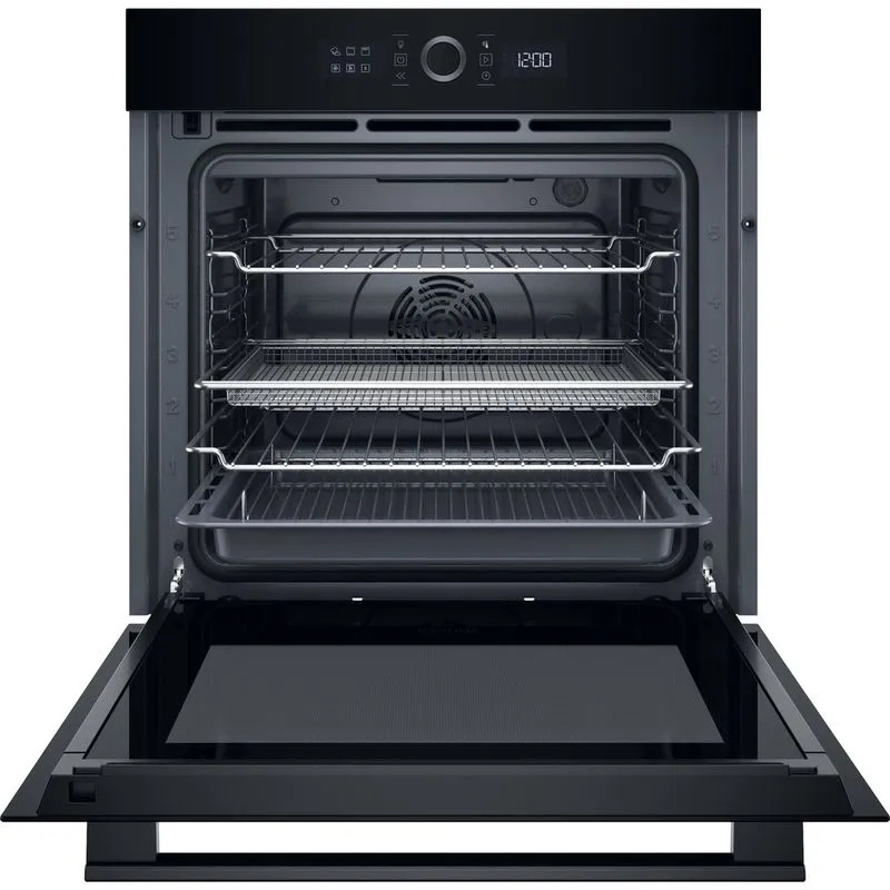 Hotpoint HOI4S8PM0BUK 60cm Built-In Single Pyrolytic Oven with Active Multiflow and Air Fry thumbnail image