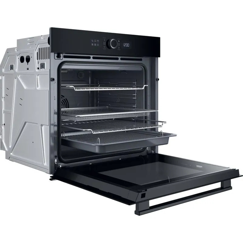 Hotpoint HOI4S8PM0BUK 60cm Built-In Single Pyrolytic Oven with Active Multiflow and Air Fry thumbnail image