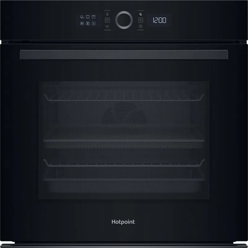 Hotpoint HOI4S8PM0BUK 60cm Built-In Single Pyrolytic Oven with Active Multiflow and Air Fry thumbnail image