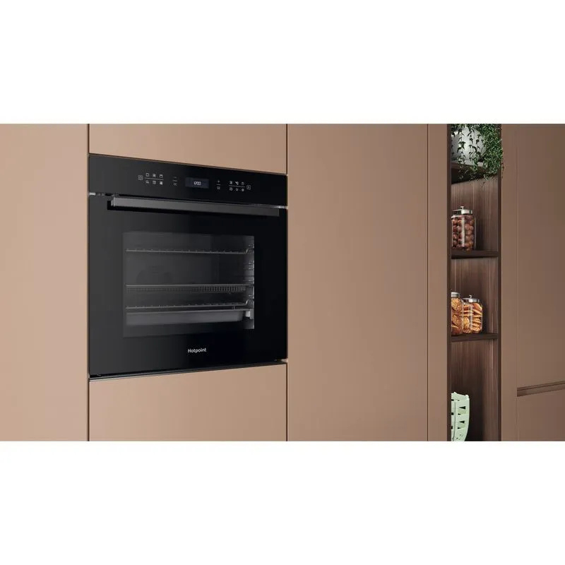 Hotpoint HOI68PT1SBUK 60cm Built-In Single Pyrolytic Oven with Active Multiflow and Air Fry thumbnail image