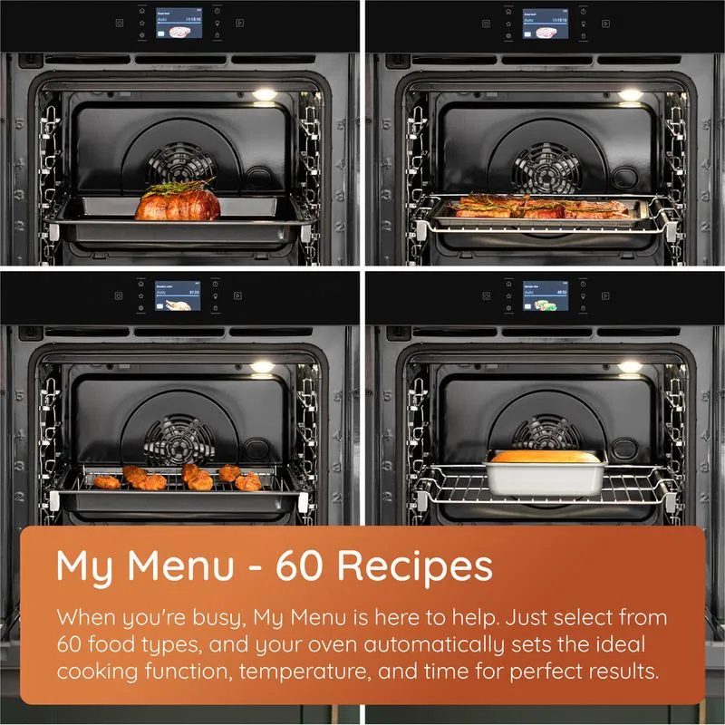 Hotpoint HOI68PT1SBUK 60cm Built-In Single Pyrolytic Oven with Active Multiflow and Air Fry thumbnail image