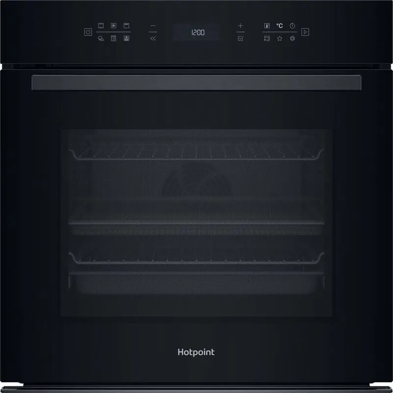 Hotpoint HOI68PT1SBUK 60cm Built-In Single Pyrolytic Oven with Active Multiflow and Air Fry thumbnail image