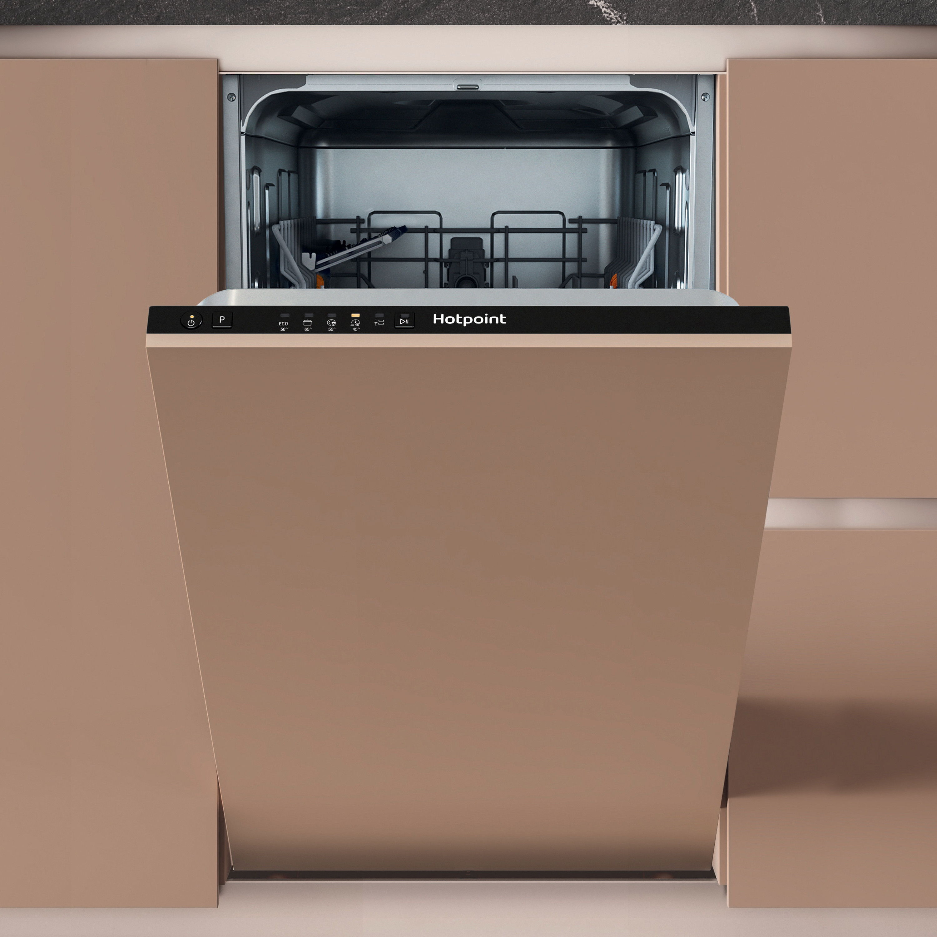 Hotpoint HP2ID10CS80UK  Integrated Slimline Dishwasher - 10 Place Settings thumbnail image