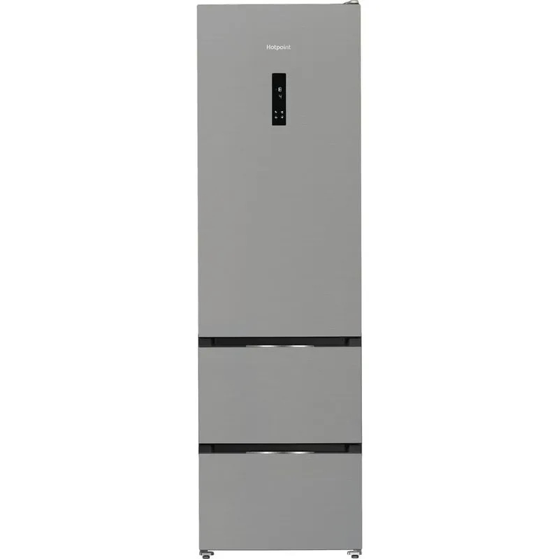 Hotpoint HPKF 5351 XP4UK Dual No Frost 3 Door American Fridge Freezer with VitalCare - Brushed Steel thumbnail image