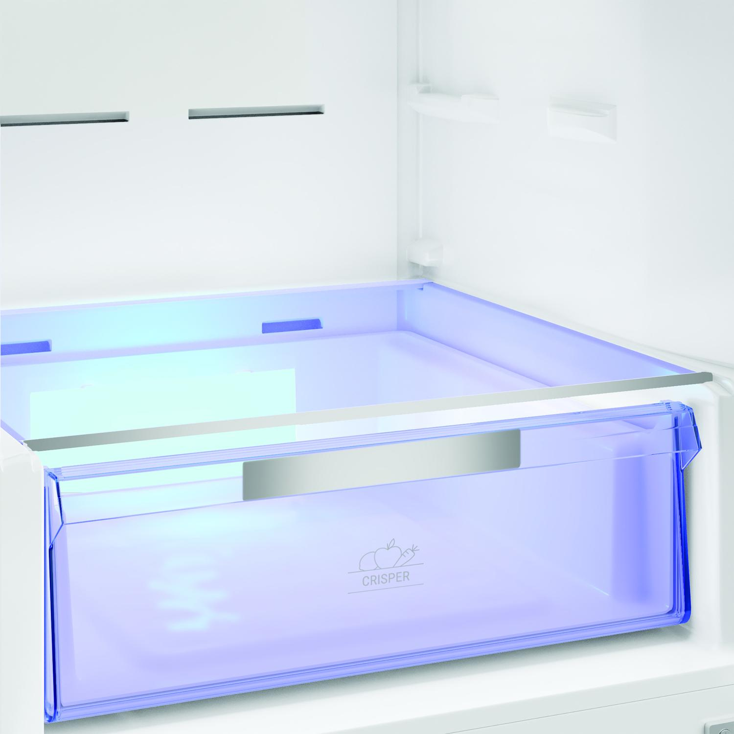 Hotpoint HPKF6353XBR4UK Freestanding 59.7cm 60/40  Fridge Freezer - Inox thumbnail image