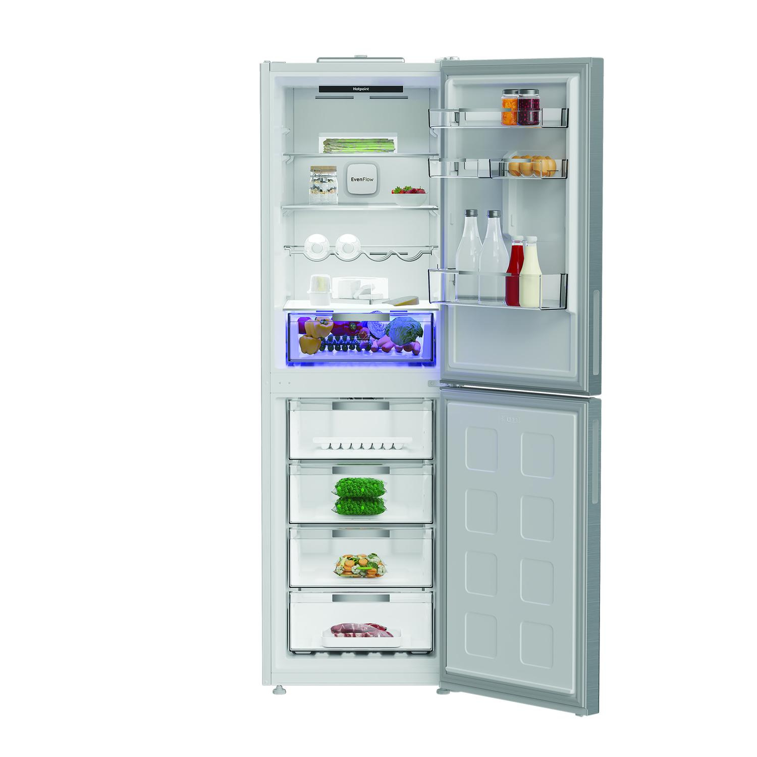 Hotpoint HPKF6353XP4UK 60/40 No Frost Fridge Freezer - Pet Inox thumbnail image