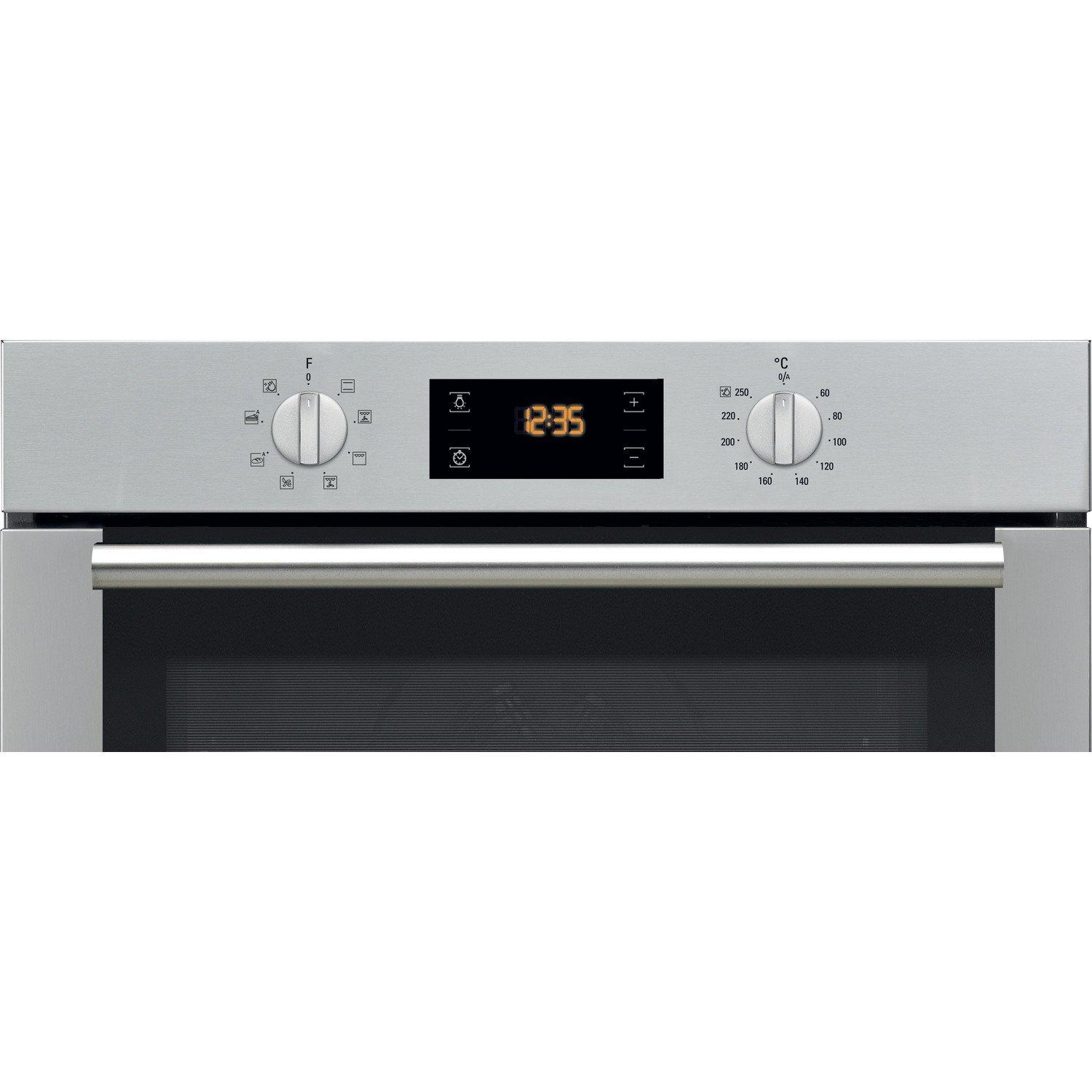 Hotpoint SAEU4544TCIX 59.5cm Built In Electric Single Oven - Inox thumbnail image