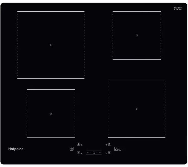 Hotpoint TQ1460S 59cm Induction Hob - Black thumbnail image