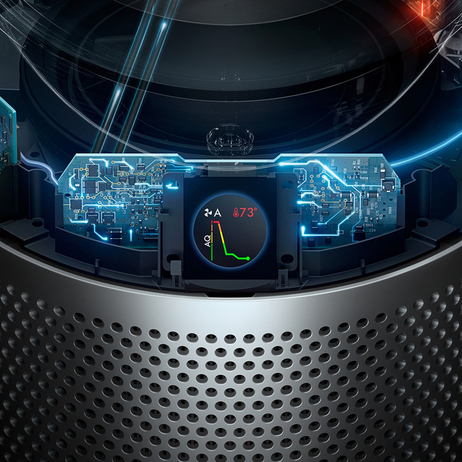 Dyson HP07 Pure Hot+Cool Purifying Fan Heater thumbnail image
