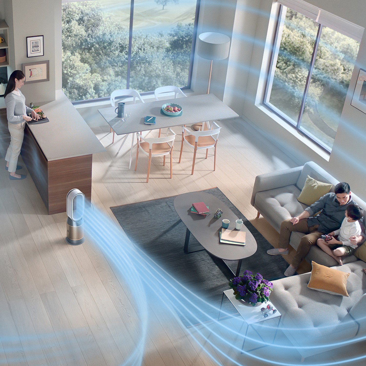 Dyson HP09 Pure Hot+Cool Formaldehyde Air Purifier thumbnail image