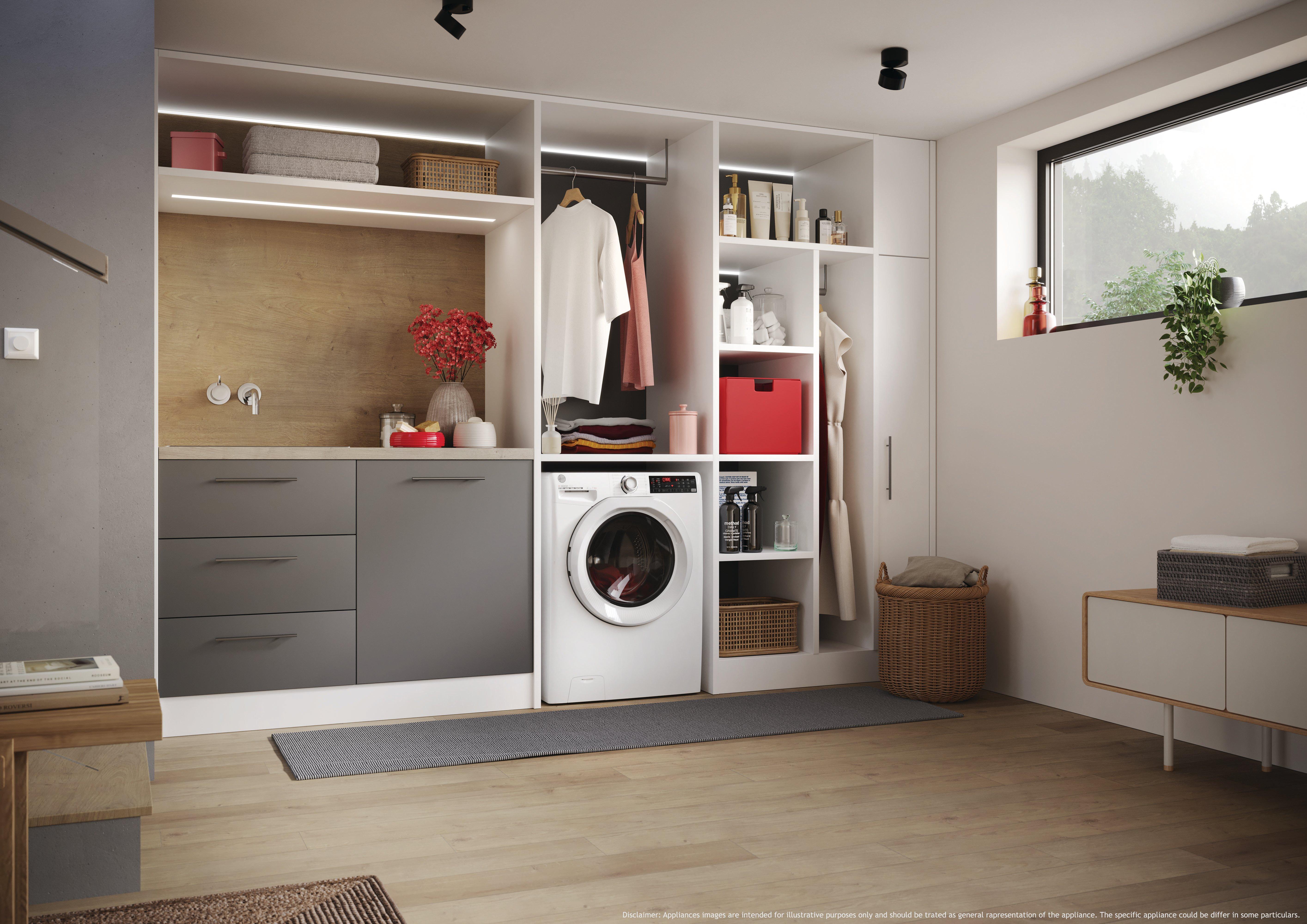 Hoover H3DPS4866TAM6 8kg/6kg 1400 Spin Washer Dryer thumbnail image