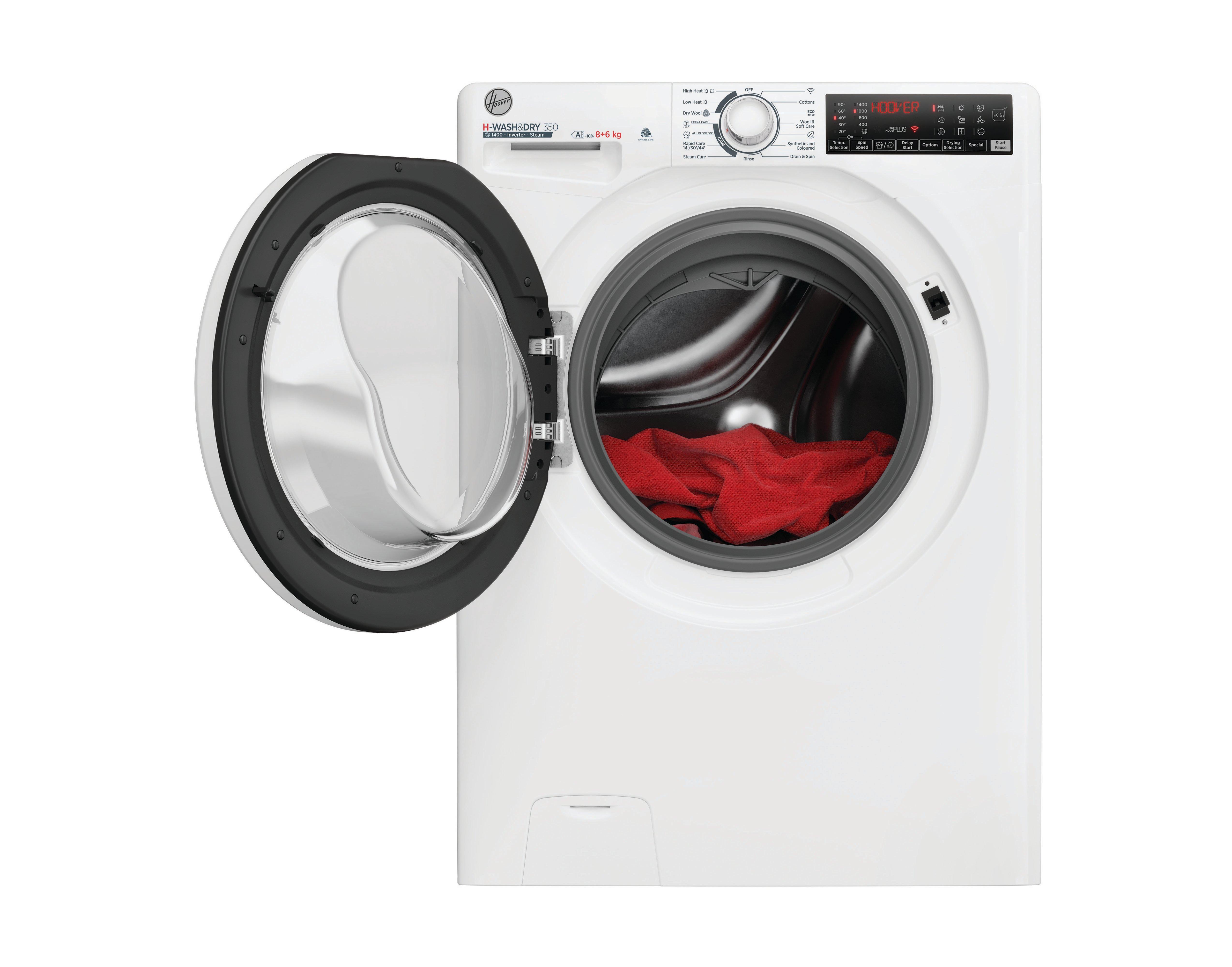 Hoover H3DPS4866TAM6 8kg/6kg 1400 Spin Washer Dryer thumbnail image