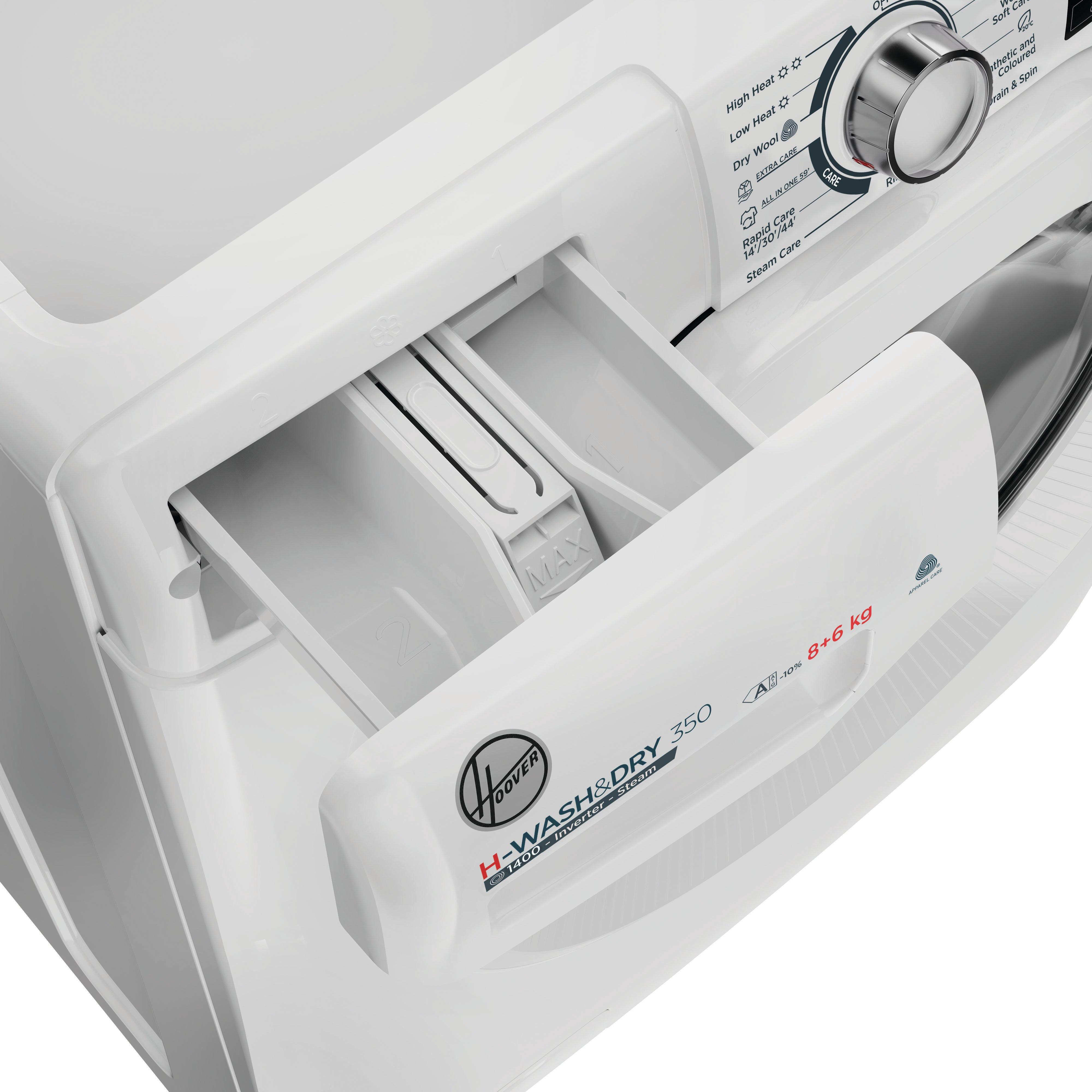 Hoover H3DPS4866TAM6 8kg/6kg 1400 Spin Washer Dryer thumbnail image