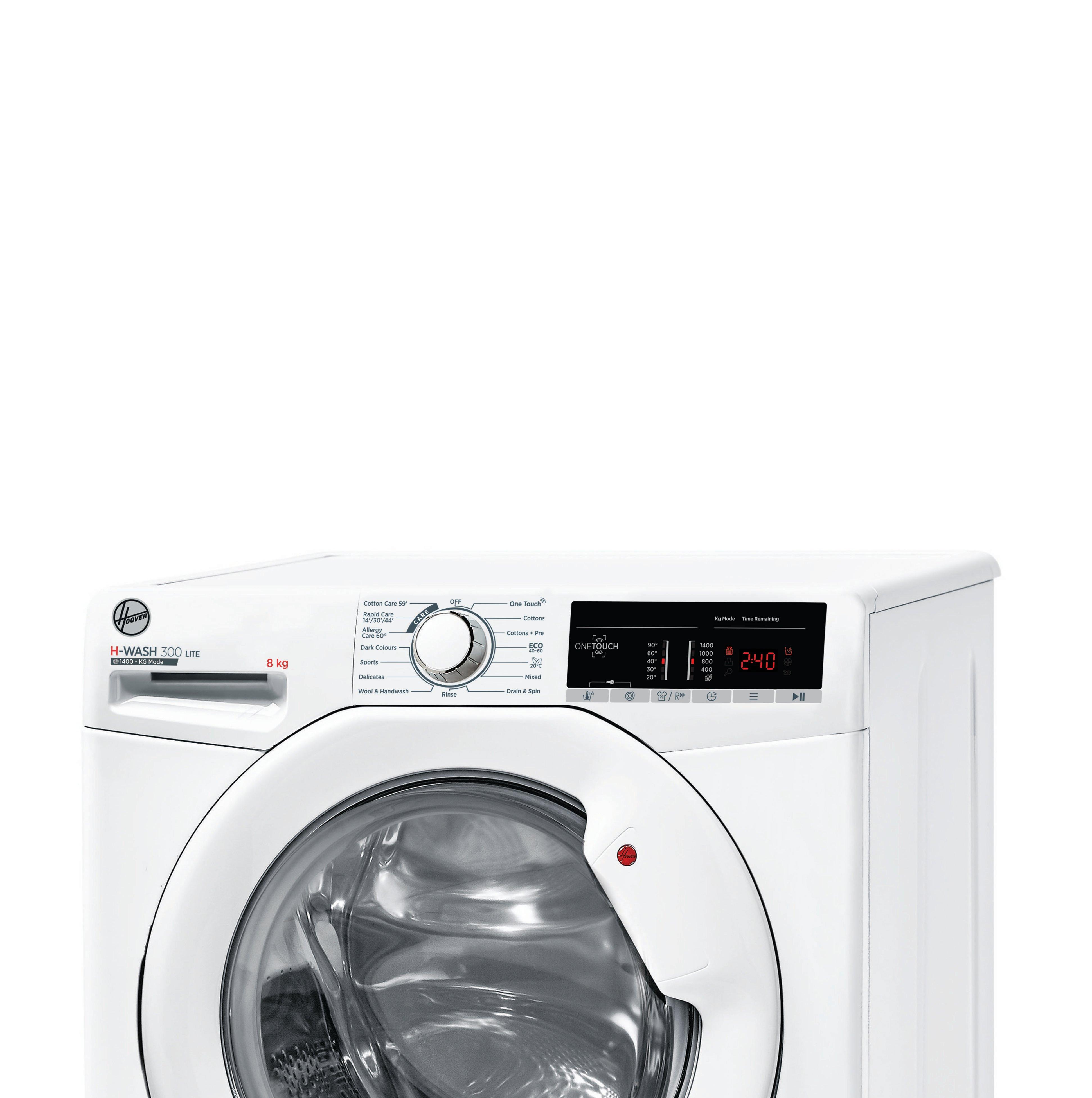 Hoover H3W 48TA4 8kg 1400 Spin Washing Machine - White thumbnail image