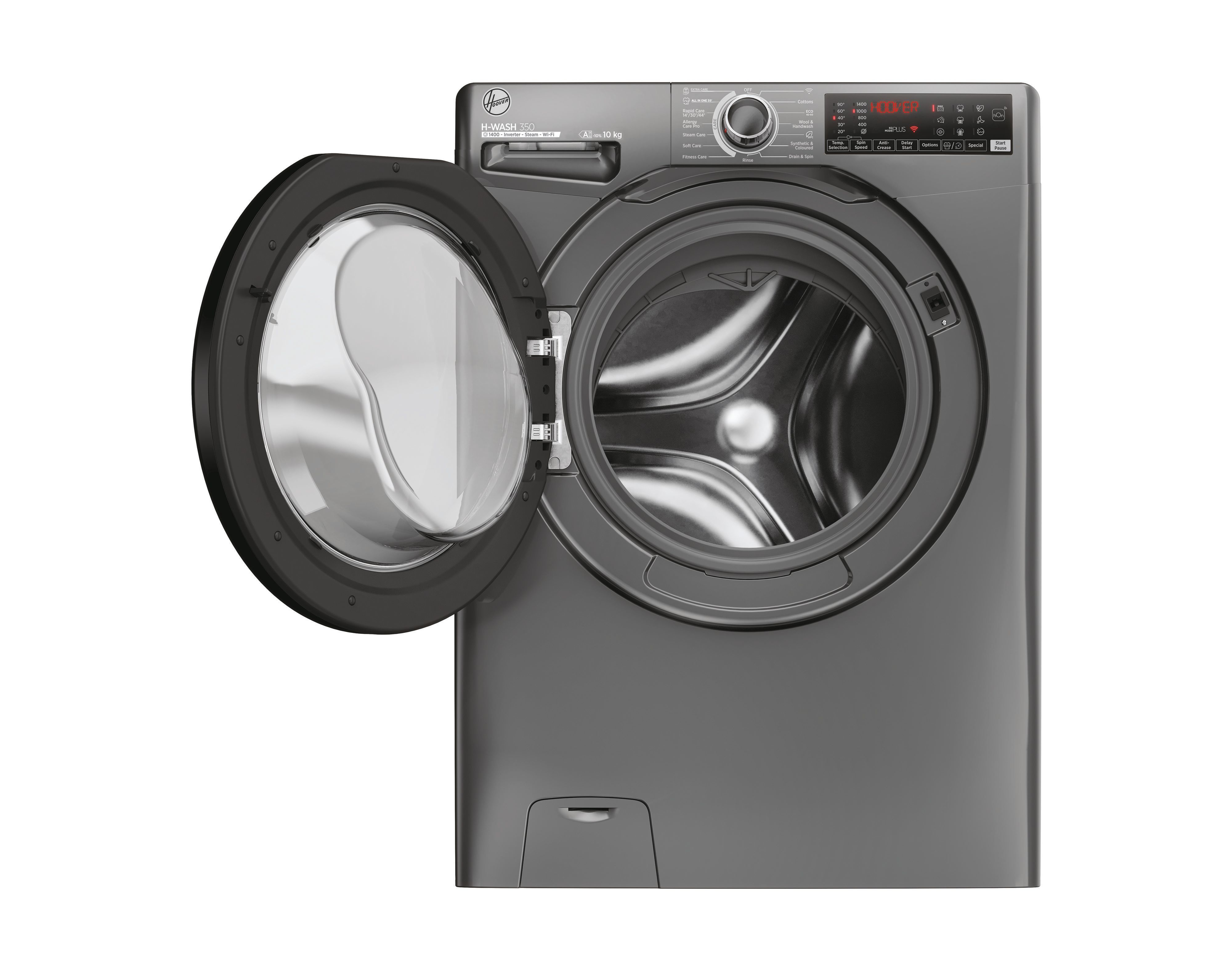 Hoover H3WPS4106TAMBR 10kg, 1400 Spin Washing Machine - Graphite thumbnail image