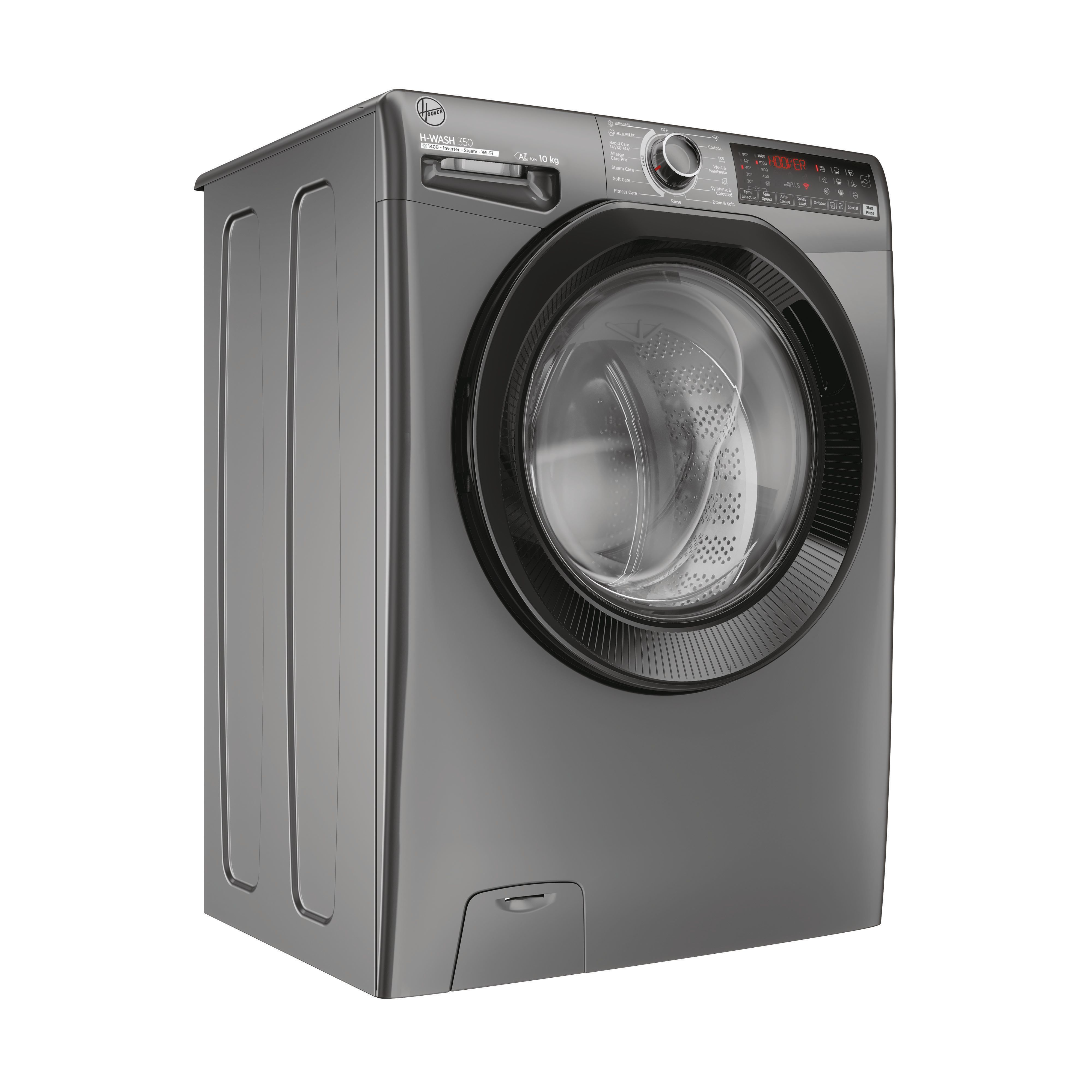 Hoover H3WPS4106TAMBR 10kg, 1400 Spin Washing Machine - Graphite thumbnail image