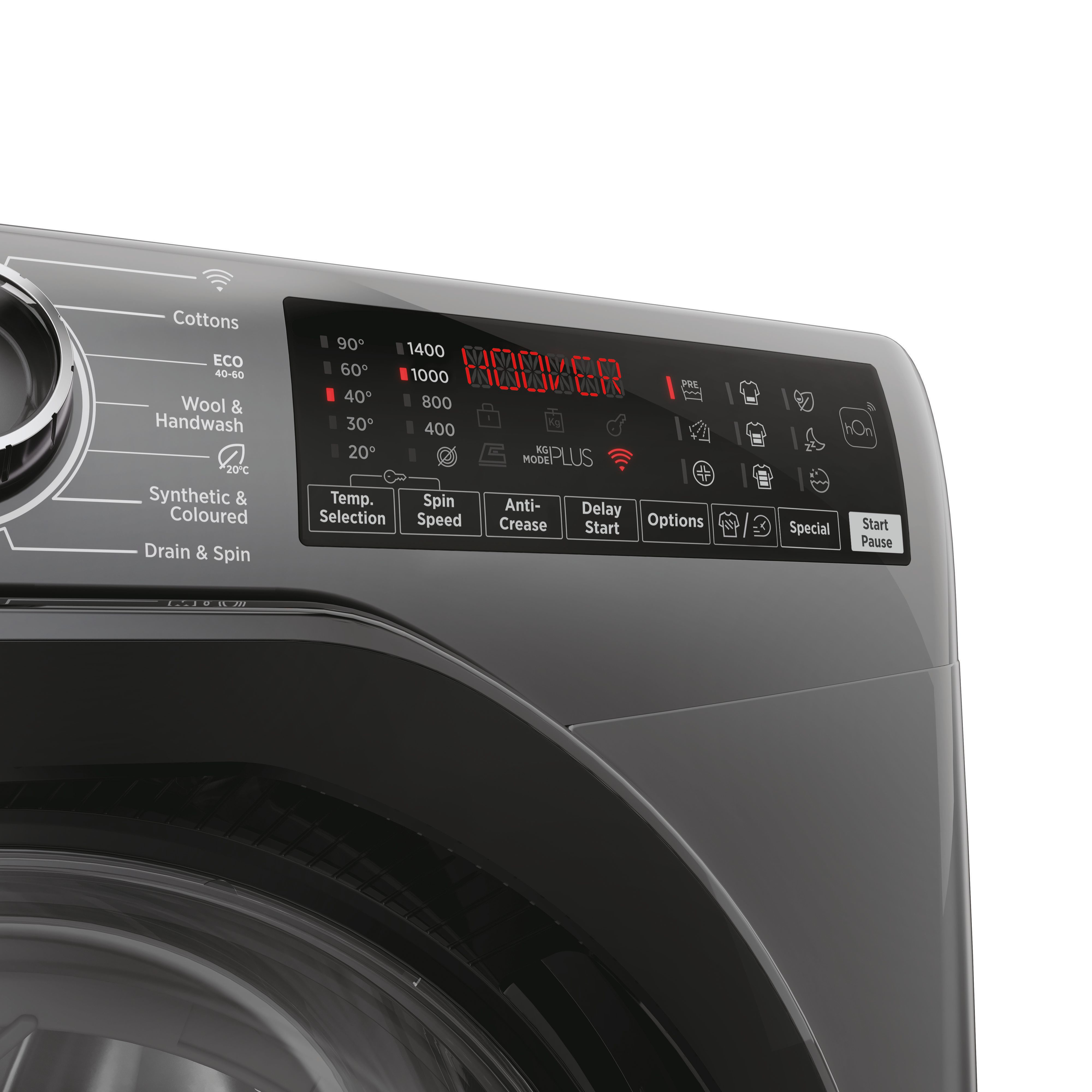 Hoover H3WPS4106TAMBR 10kg, 1400 Spin Washing Machine - Graphite thumbnail image