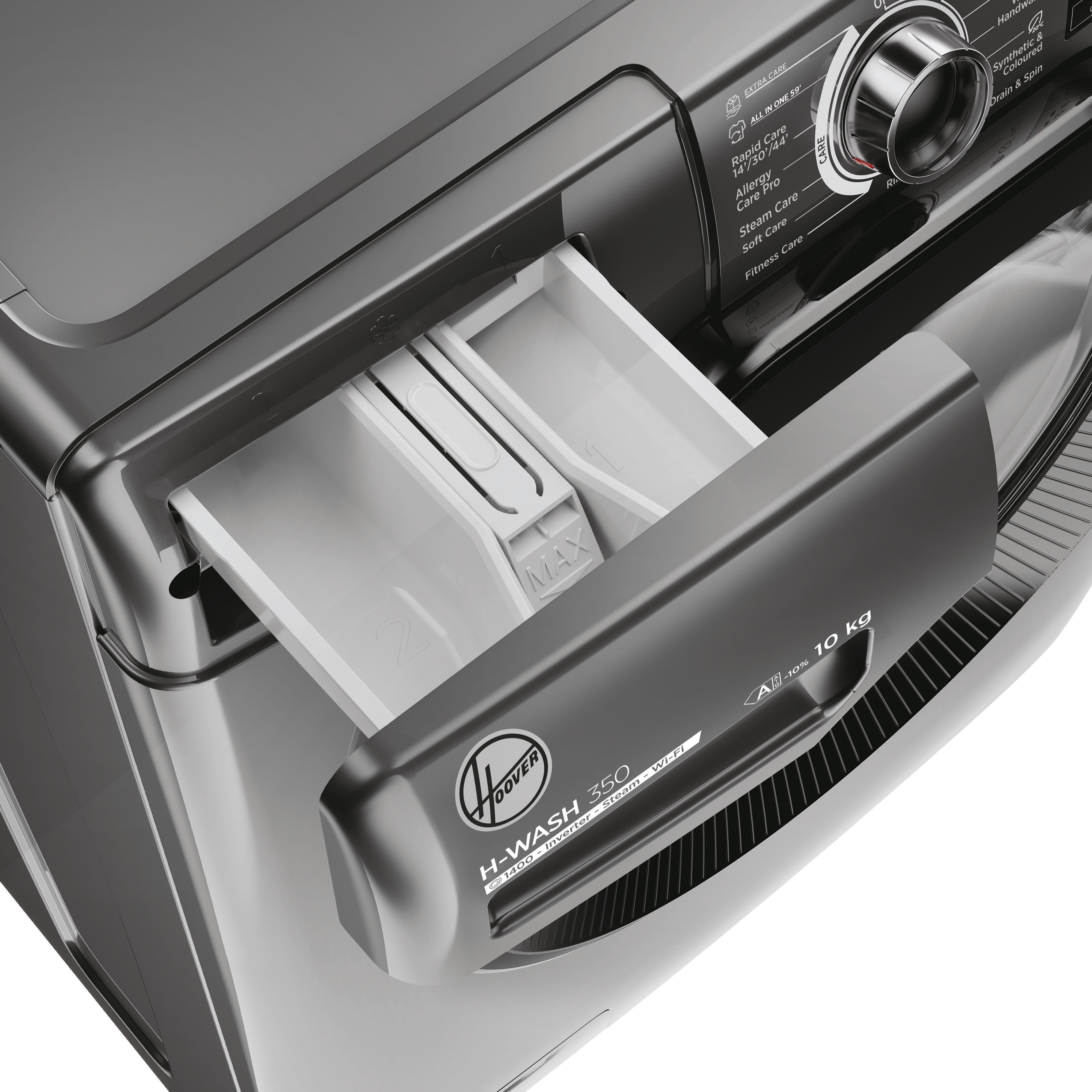 Hoover H3WPS4106TAMBR 10kg, 1400 Spin Washing Machine - Graphite thumbnail image