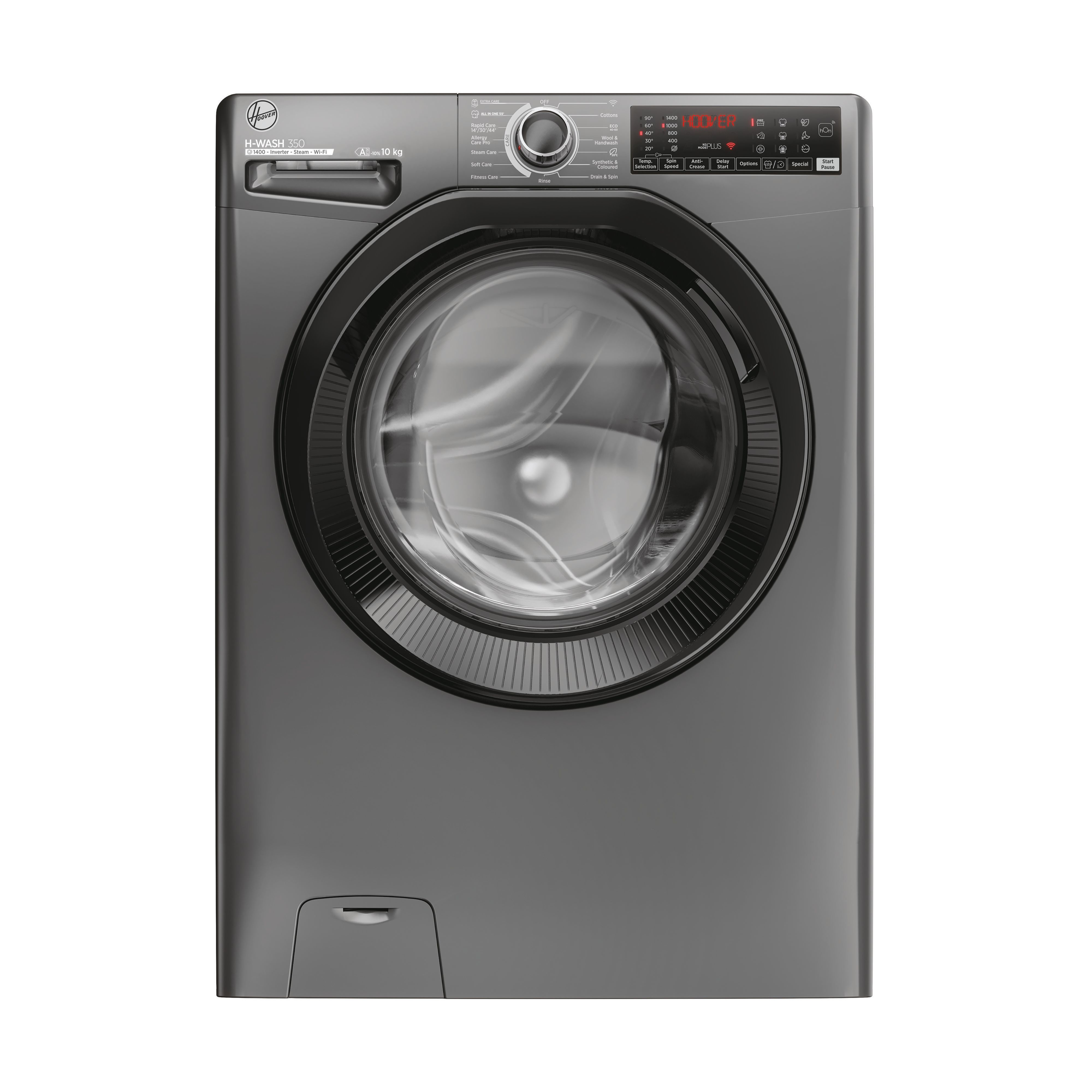 Hoover H3WPS4106TAMBR 10kg, 1400 Spin Washing Machine - Graphite thumbnail image