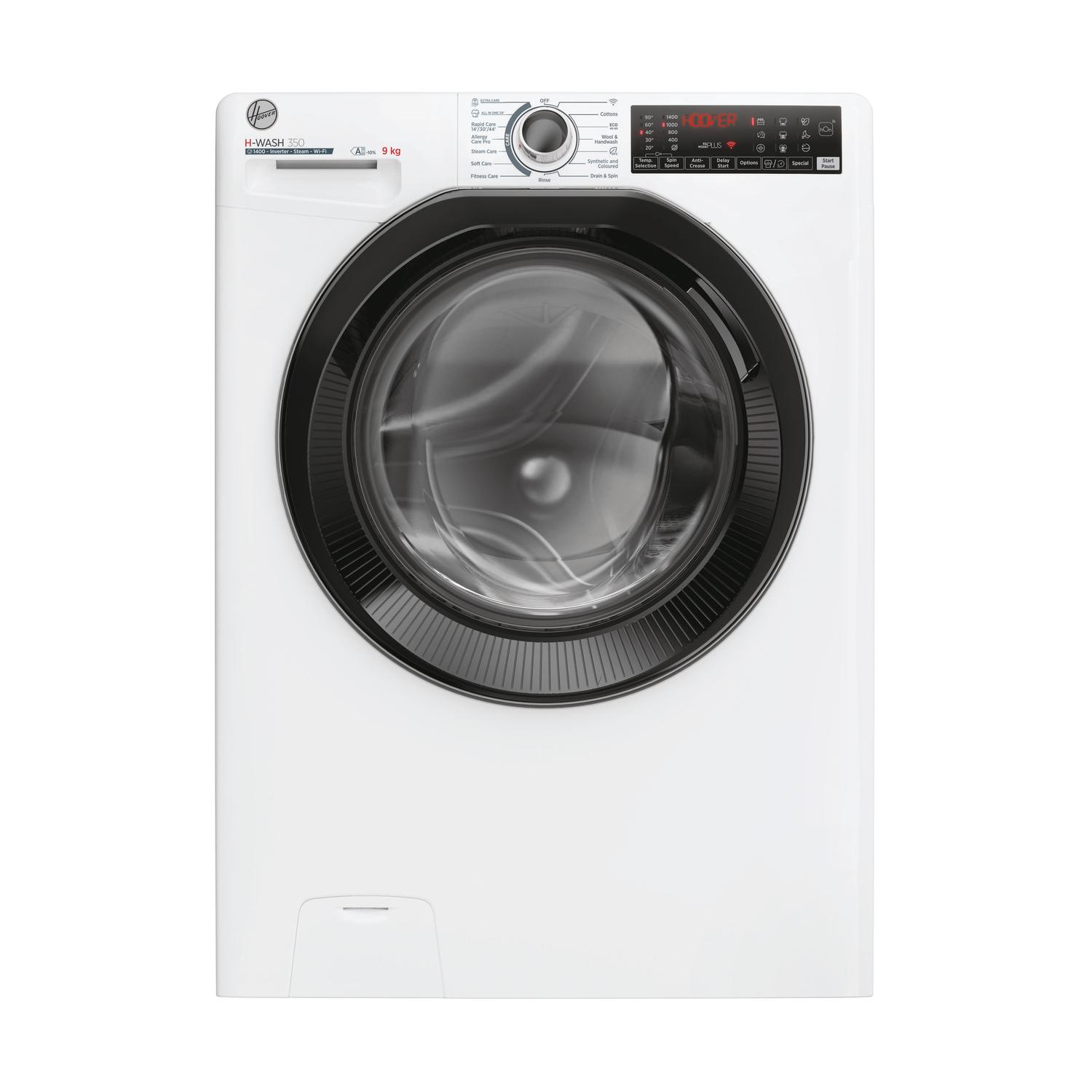 Hoover H3WPS496TAMB6-8 9kg 1400 Spin Washing Machine - White thumbnail image