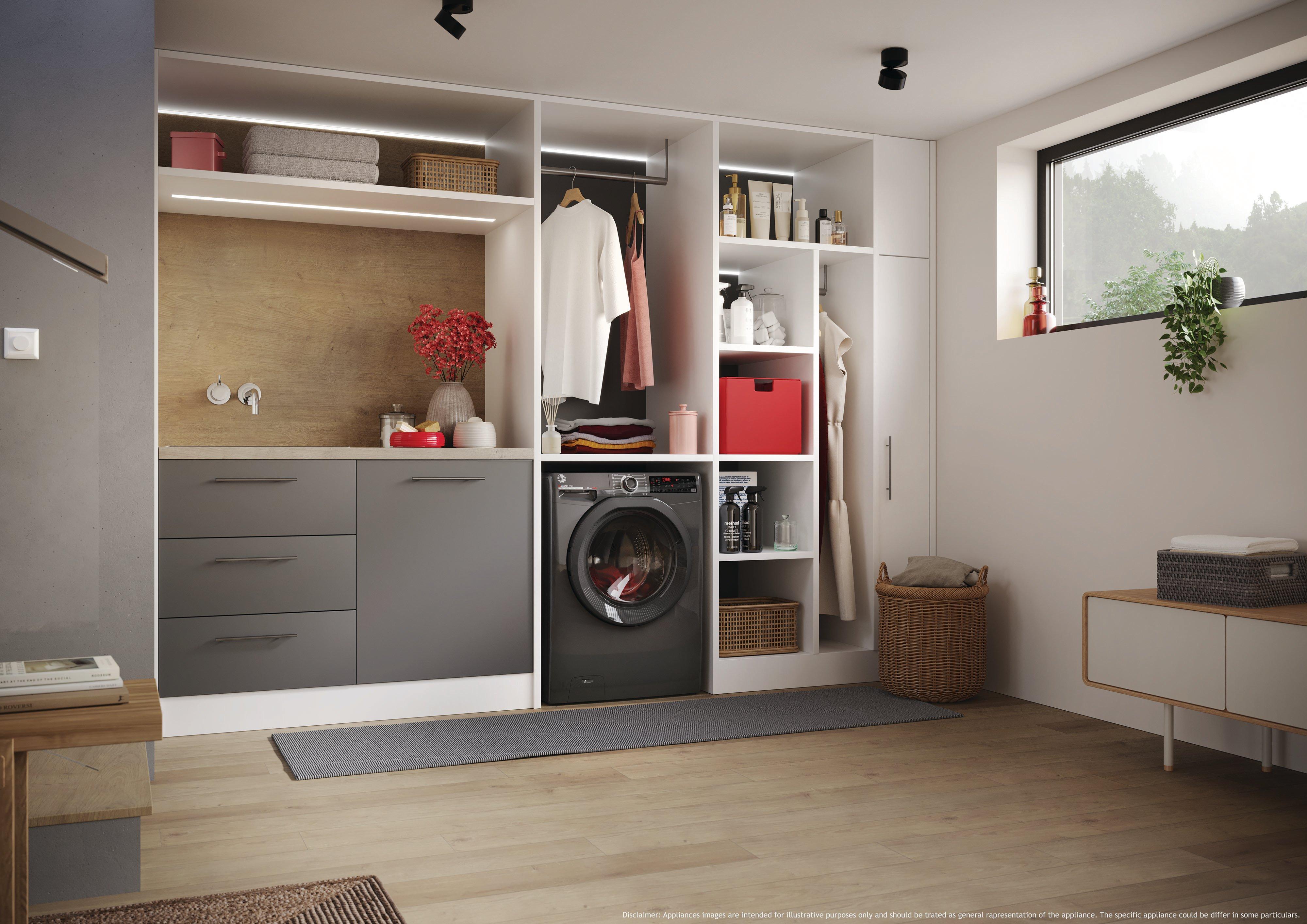 Hoover H3WPS496TMRR6 9kg 1400 Spin Washing Machine thumbnail image