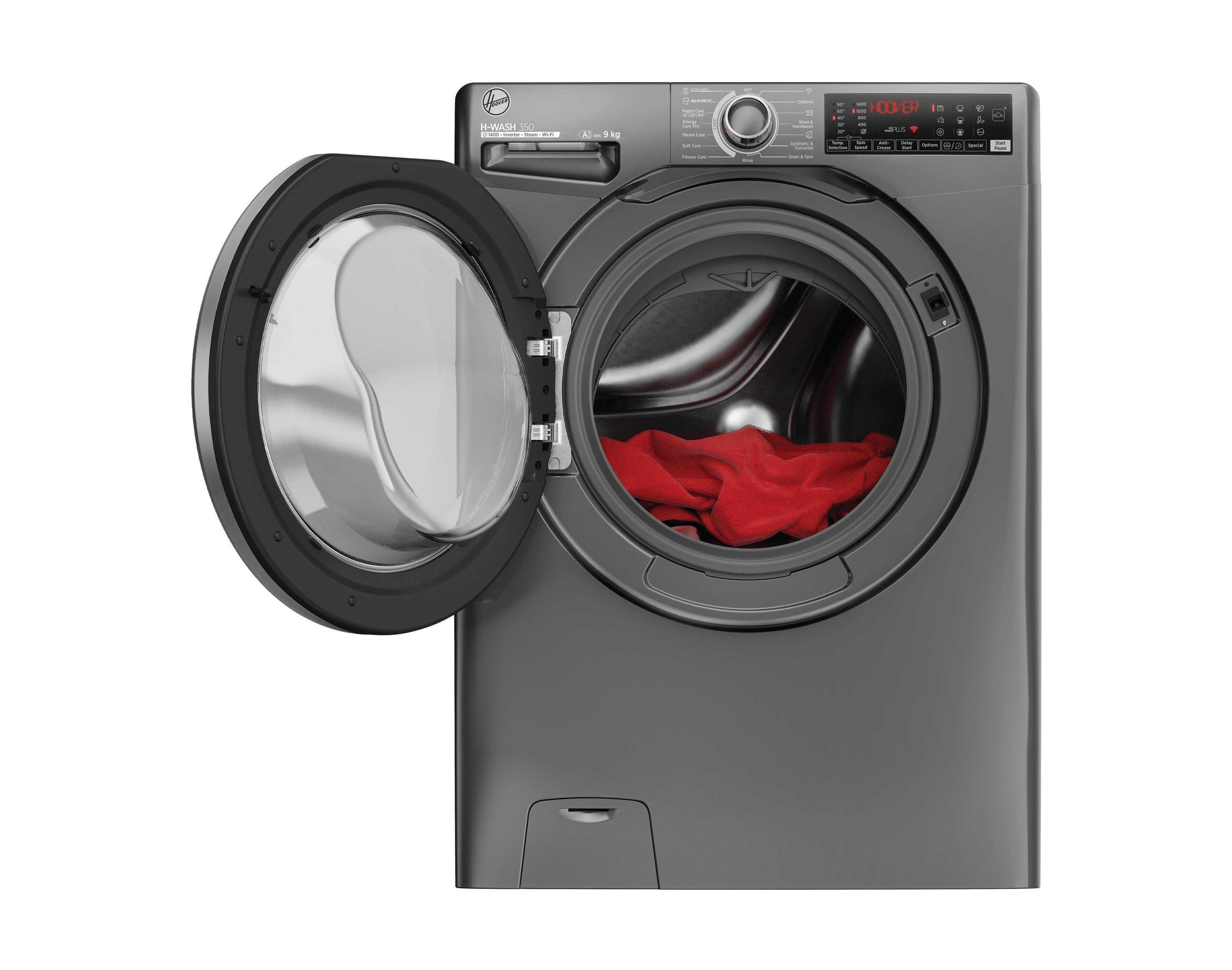 Hoover H3WPS496TMRR6 9kg 1400 Spin Washing Machine thumbnail image