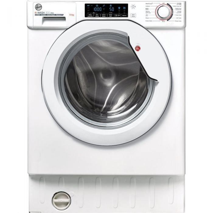 Hoover HBWOS69TAMSE 9kg 1600 Spin Integrated Washing Machine - White thumbnail image
