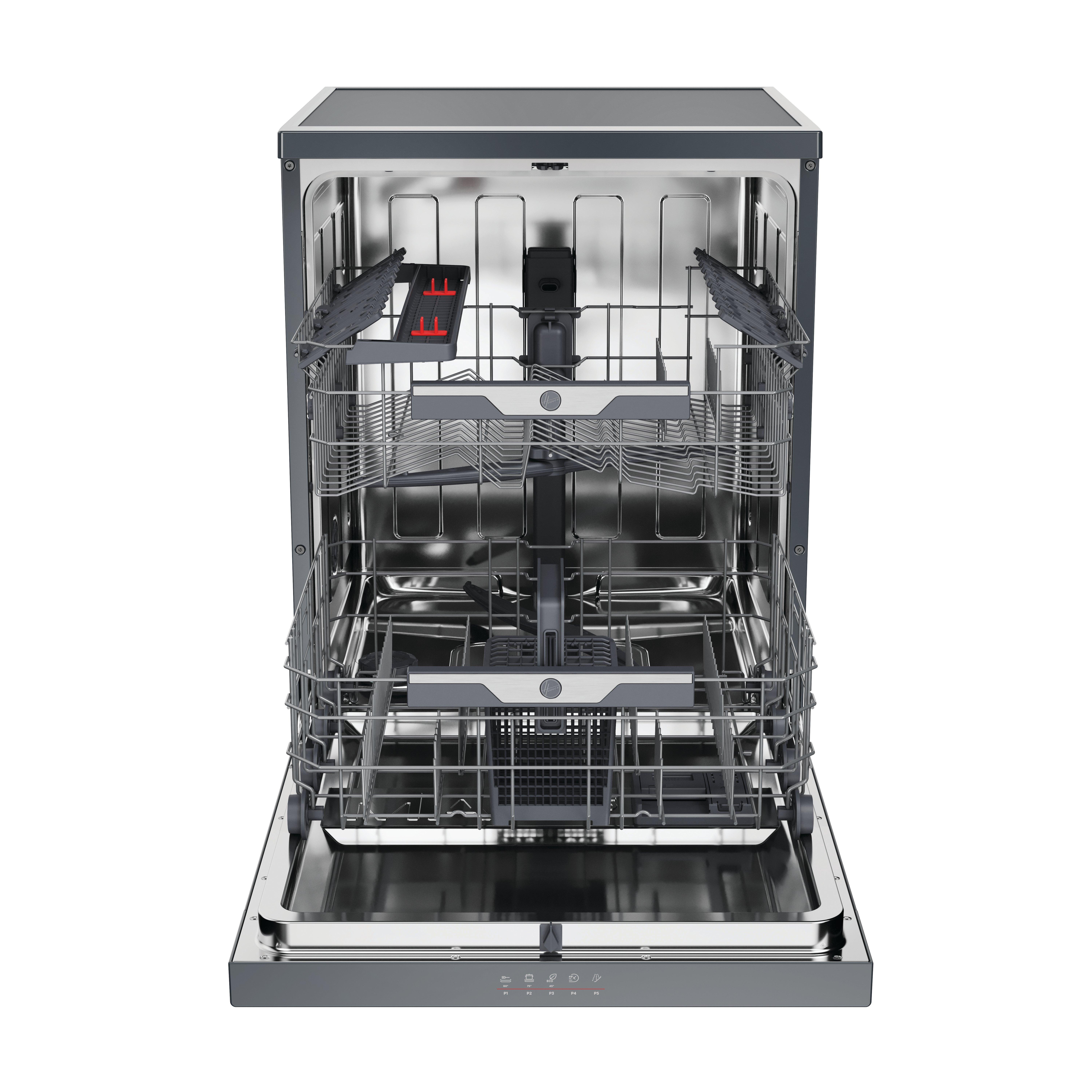 Hoover HF4C7L0A Full Size Dishwasher in Graphite - 14 Place Settings thumbnail image