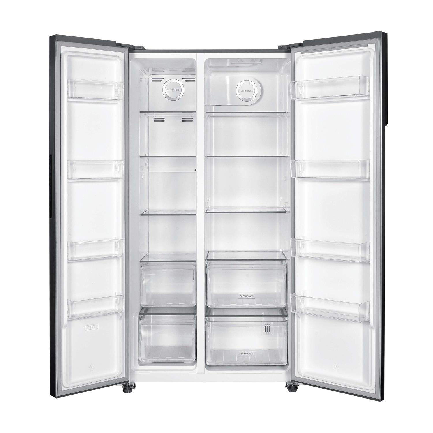 Hoover HHSBSO-6174XK-1 91cm 60/40 Frost Free American Fridge Freezer thumbnail image