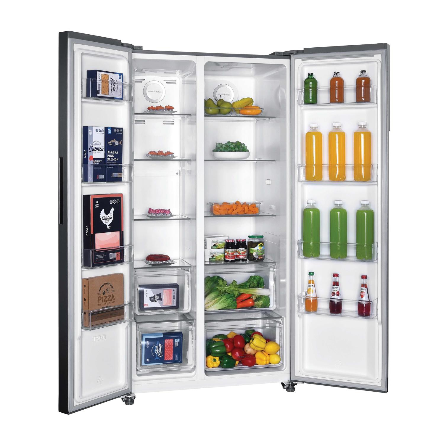 Hoover HHSBSO-6174XK-1 91cm 60/40 Frost Free American Fridge Freezer thumbnail image