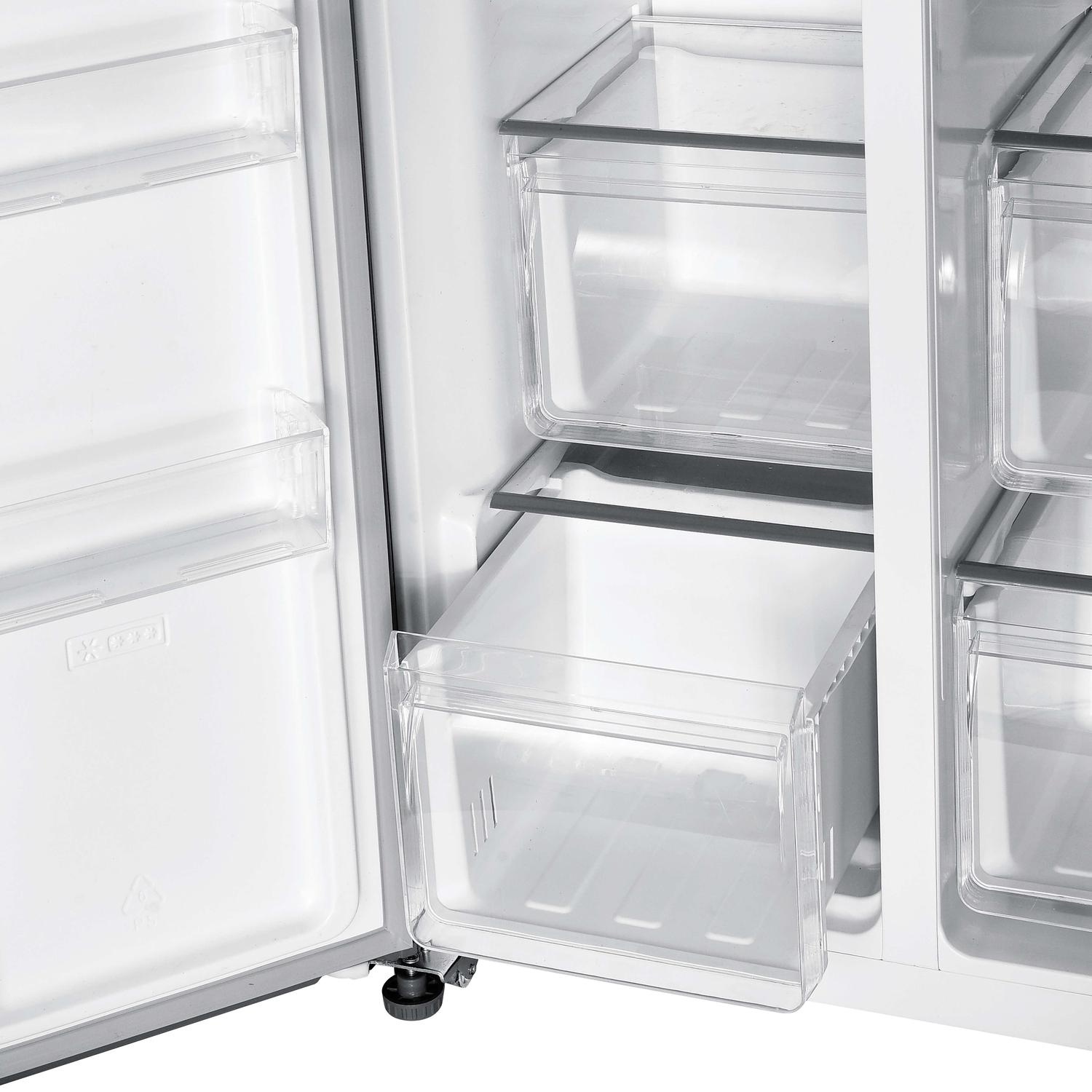 Hoover HHSBSO-6174XK-1 91cm 60/40 Frost Free American Fridge Freezer thumbnail image