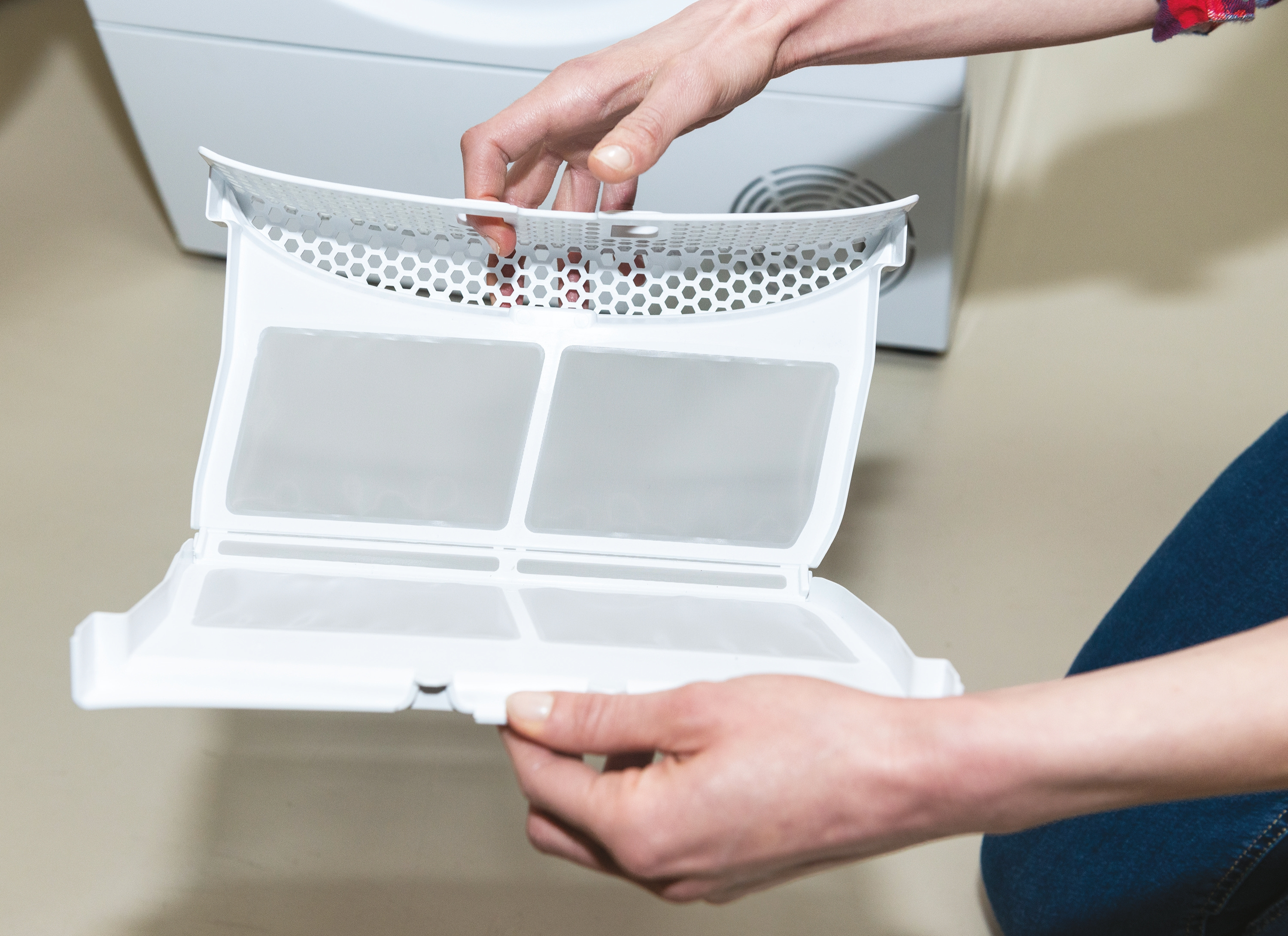 Hoover H-Dry 300 HLE H8A1LE-80 8kg Heat Pump Tumble Dryer - White thumbnail image