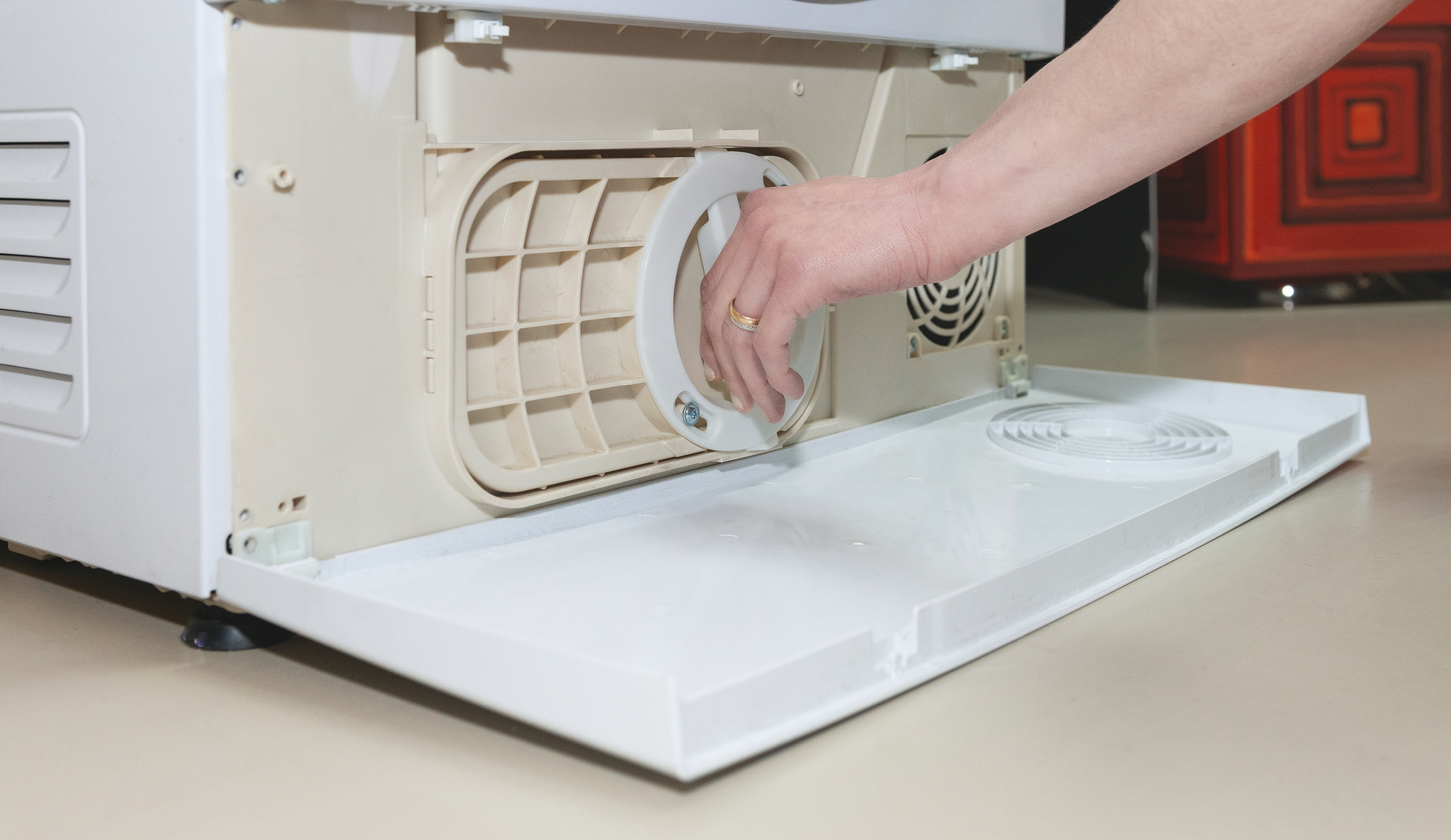 Hoover H-Dry 300 HLE H8A1LE-80 8kg Heat Pump Tumble Dryer - White thumbnail image