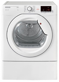 Hoover HLEV9DG-80 9kg Vented Tumble Dryer - White thumbnail image
