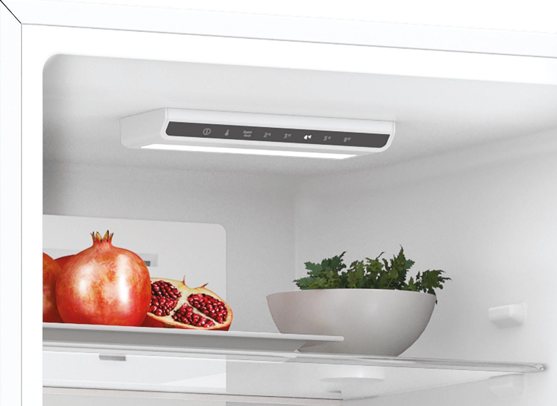 Hoover HOCE3T618EWKR 59.5cm 60/40 Frost Free Fridge Freezer - White thumbnail image